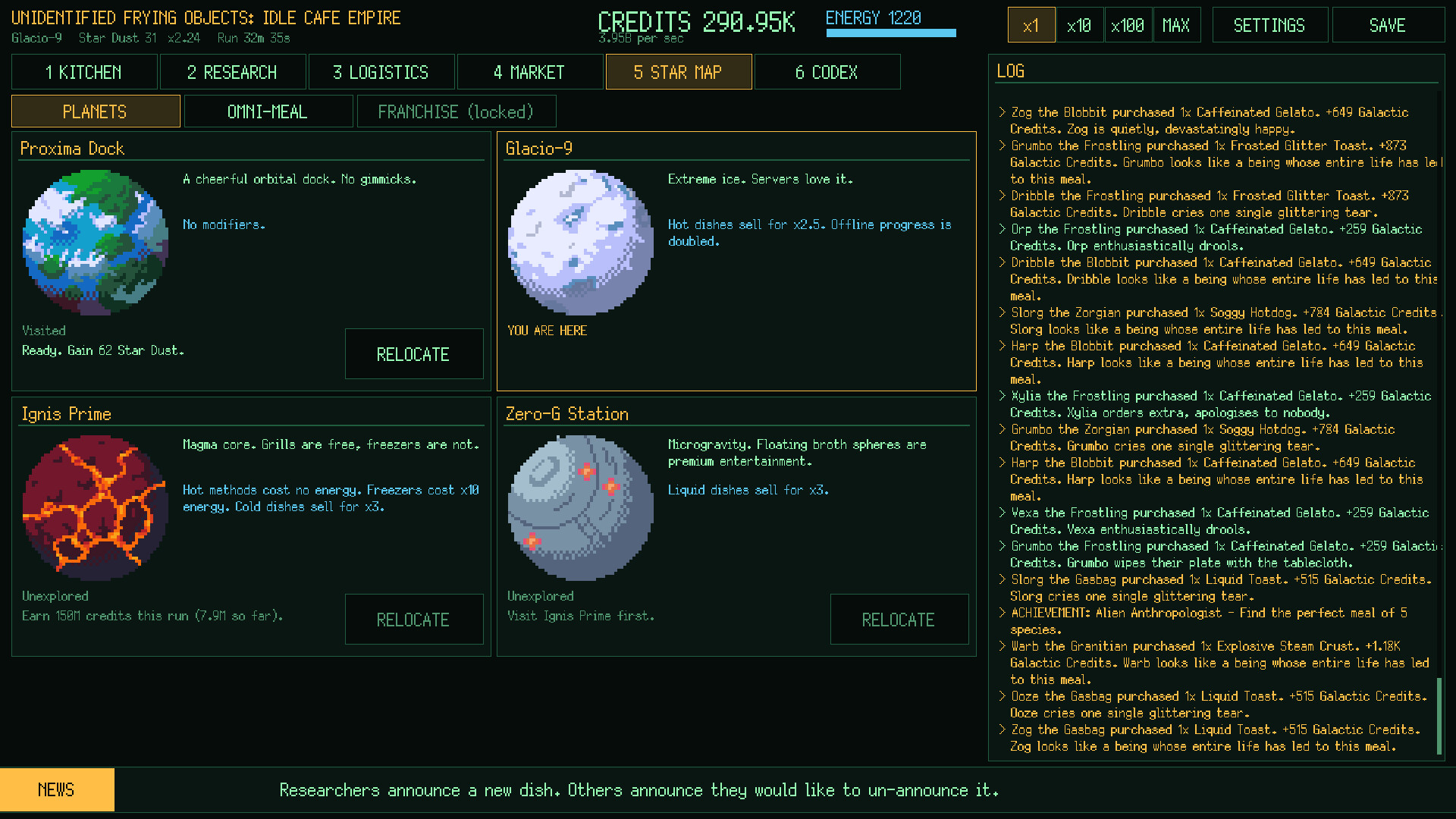 Unidentified Frying Objects: Idle Cafe Empire screenshot 4