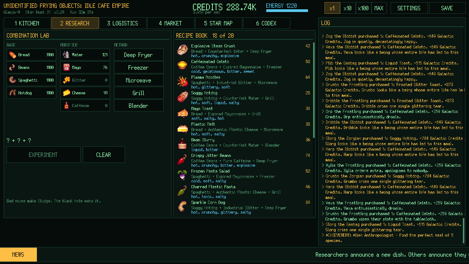 Unidentified Frying Objects: Idle Cafe Empire screenshot 2