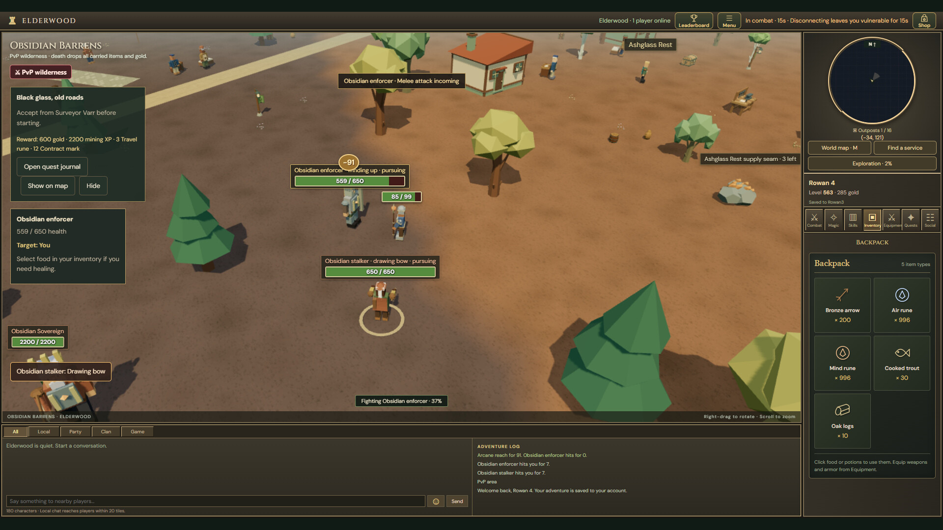 Elderwood screenshot 2