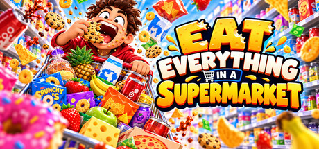 Cover art from Eat Everything in a Supermarket