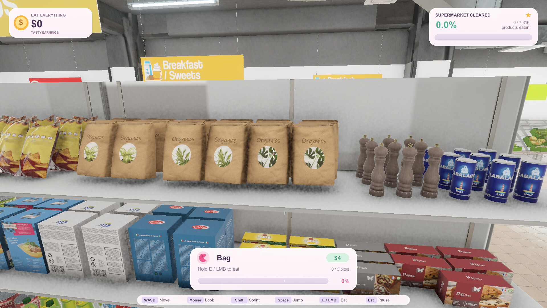 Eat Everything in a Supermarket trailer