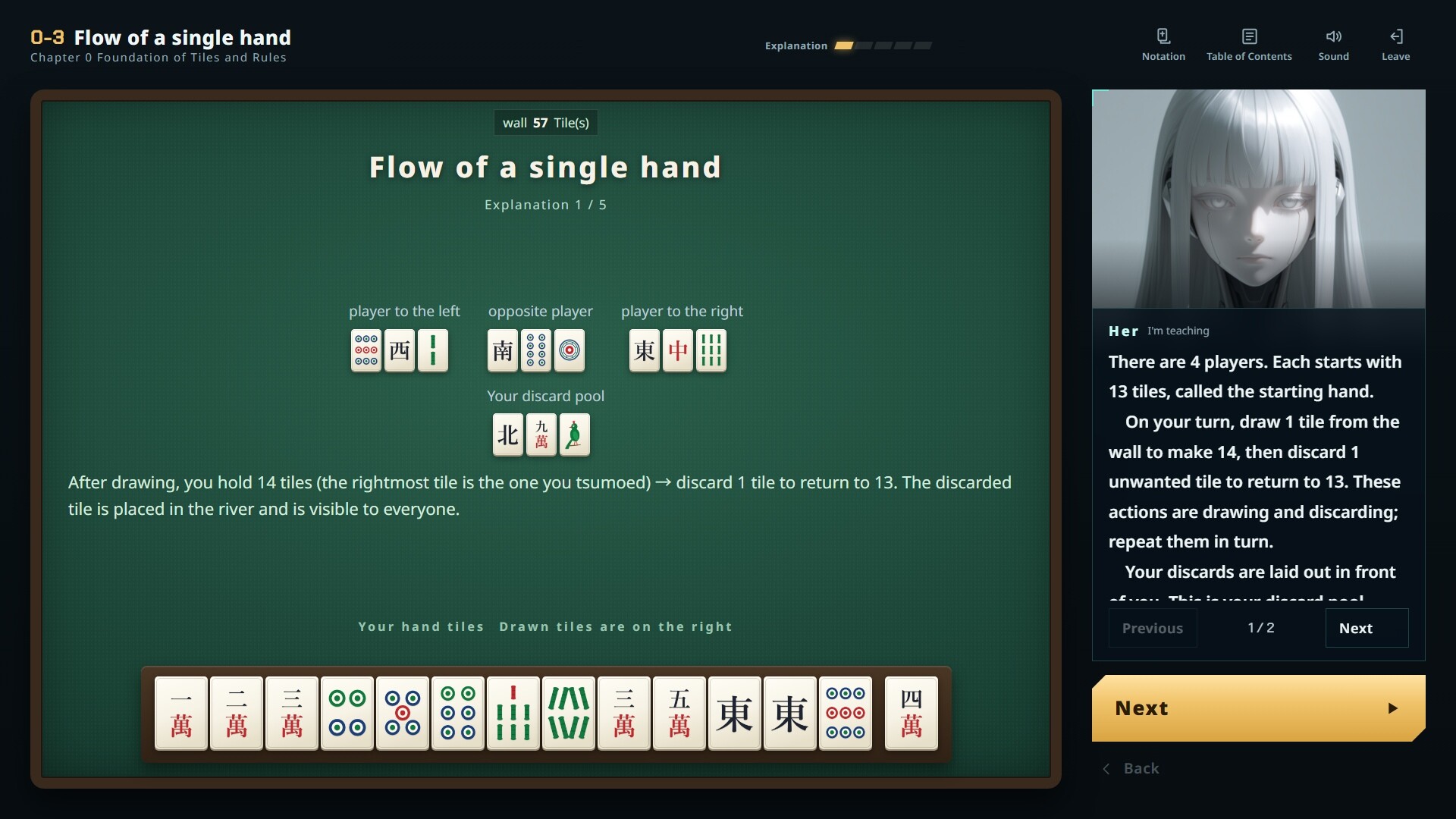Naughty Mahjong Lessons with My Android Girlfriend screenshot 2