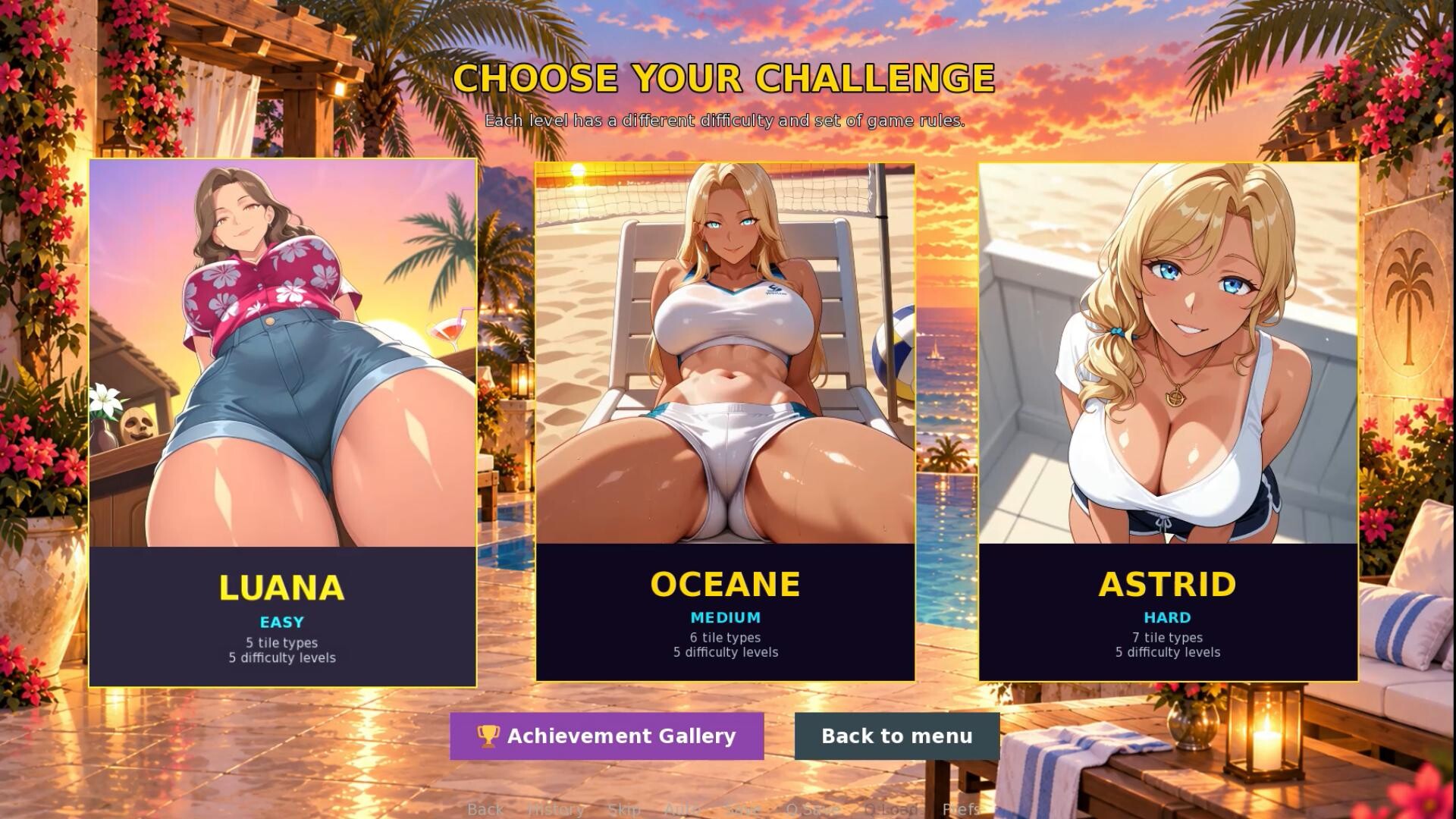 MATCH'EM ALL! - Sunset Bay Bikini Adventure screenshot 3