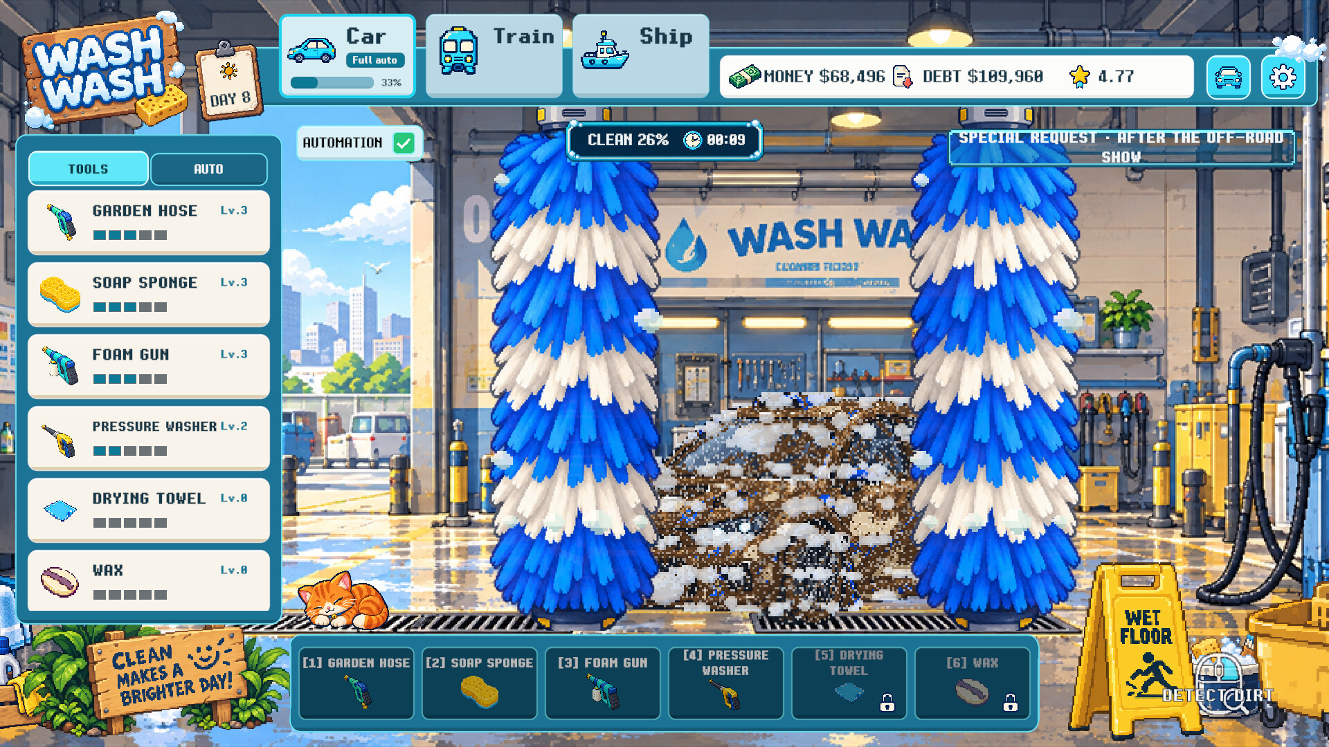 WASH WASH! screenshot 2