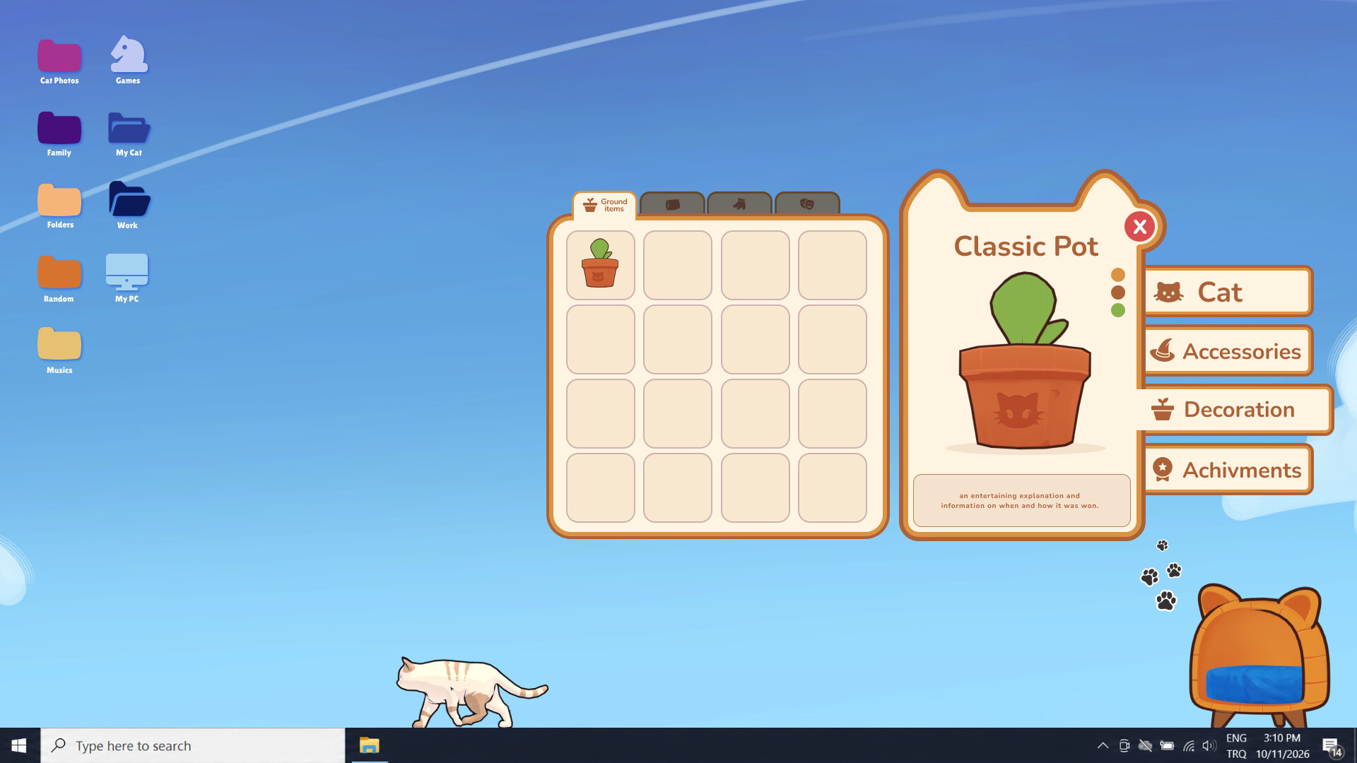 Kedi: Living Desktop Cat screenshot 5