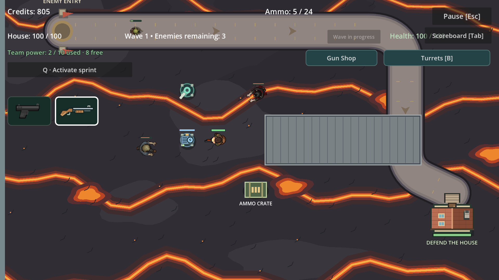 Horror Defense screenshot 2