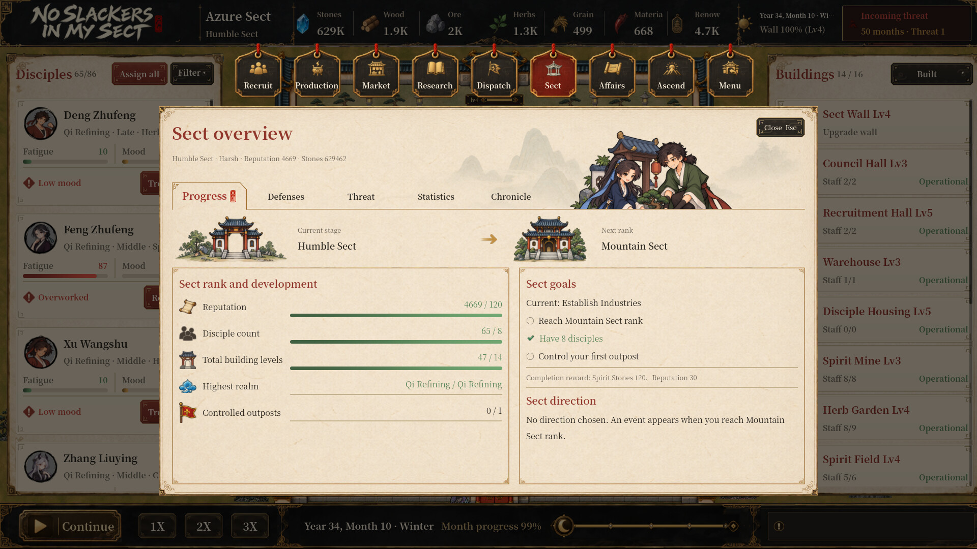 No Slackers in My Sect screenshot 4