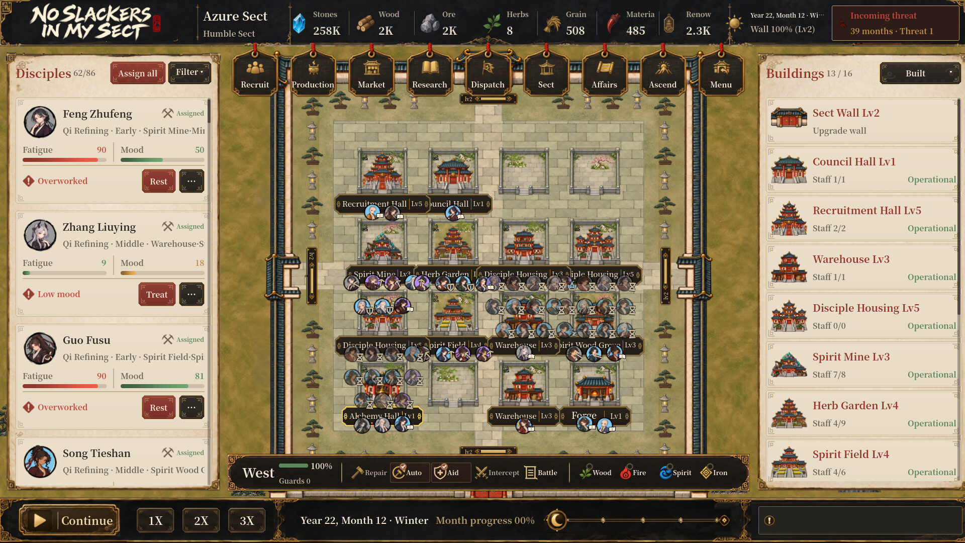 No Slackers in My Sect screenshot 2