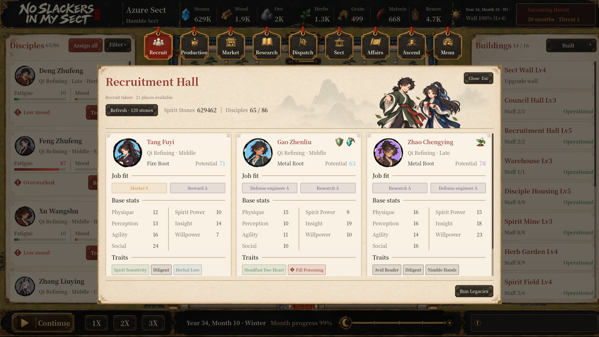 No Slackers in My Sect screenshot 3