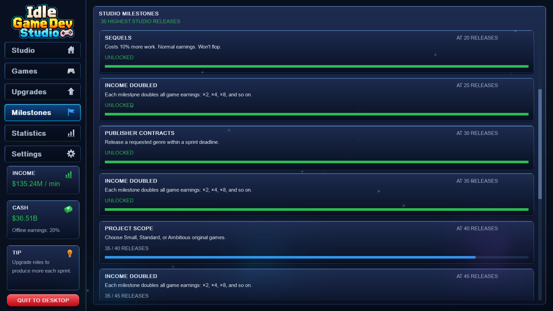 Idle Game Dev Studio screenshot 3