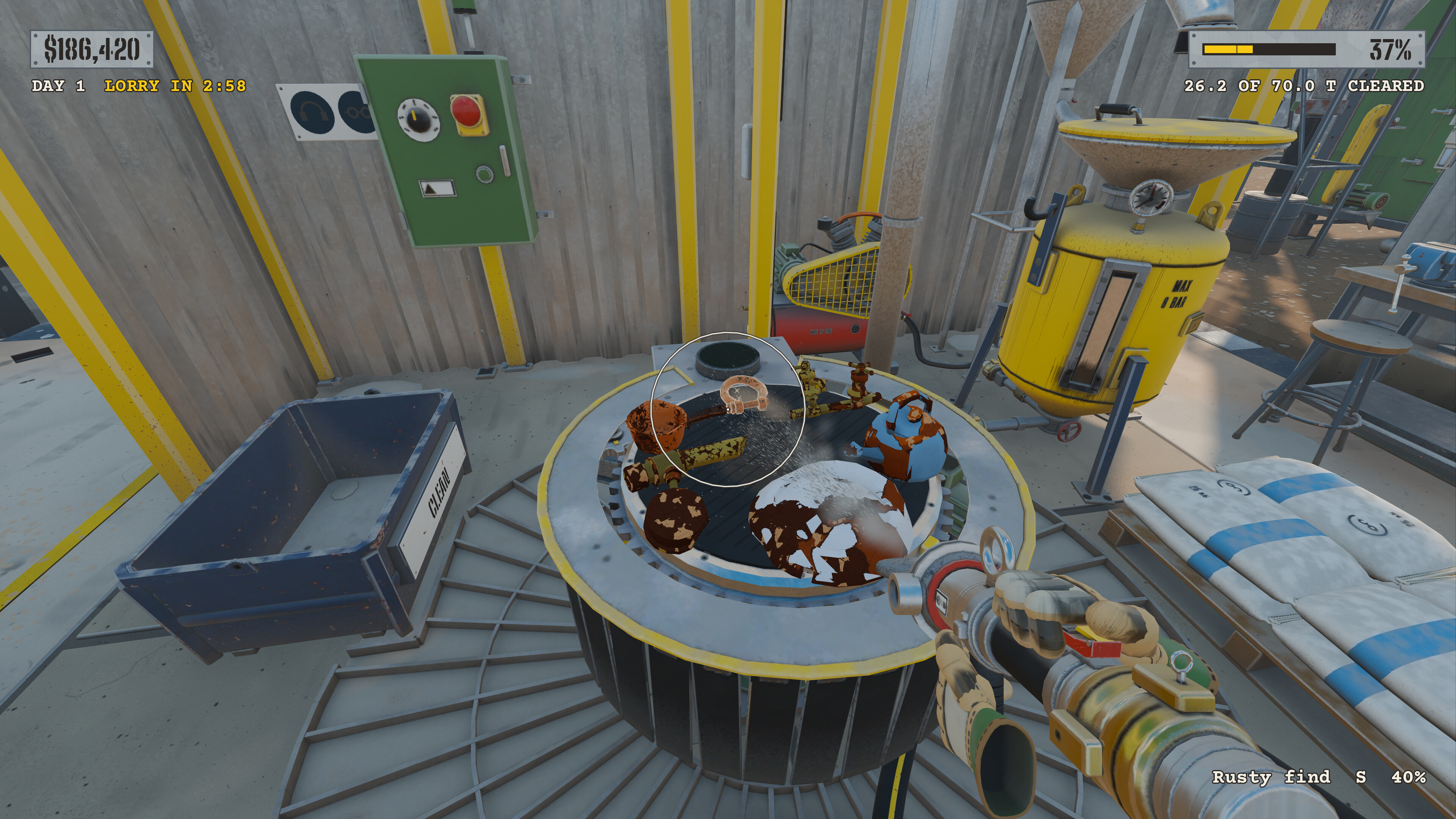 Under The Rust: Scrapyard Simulator screenshot 2