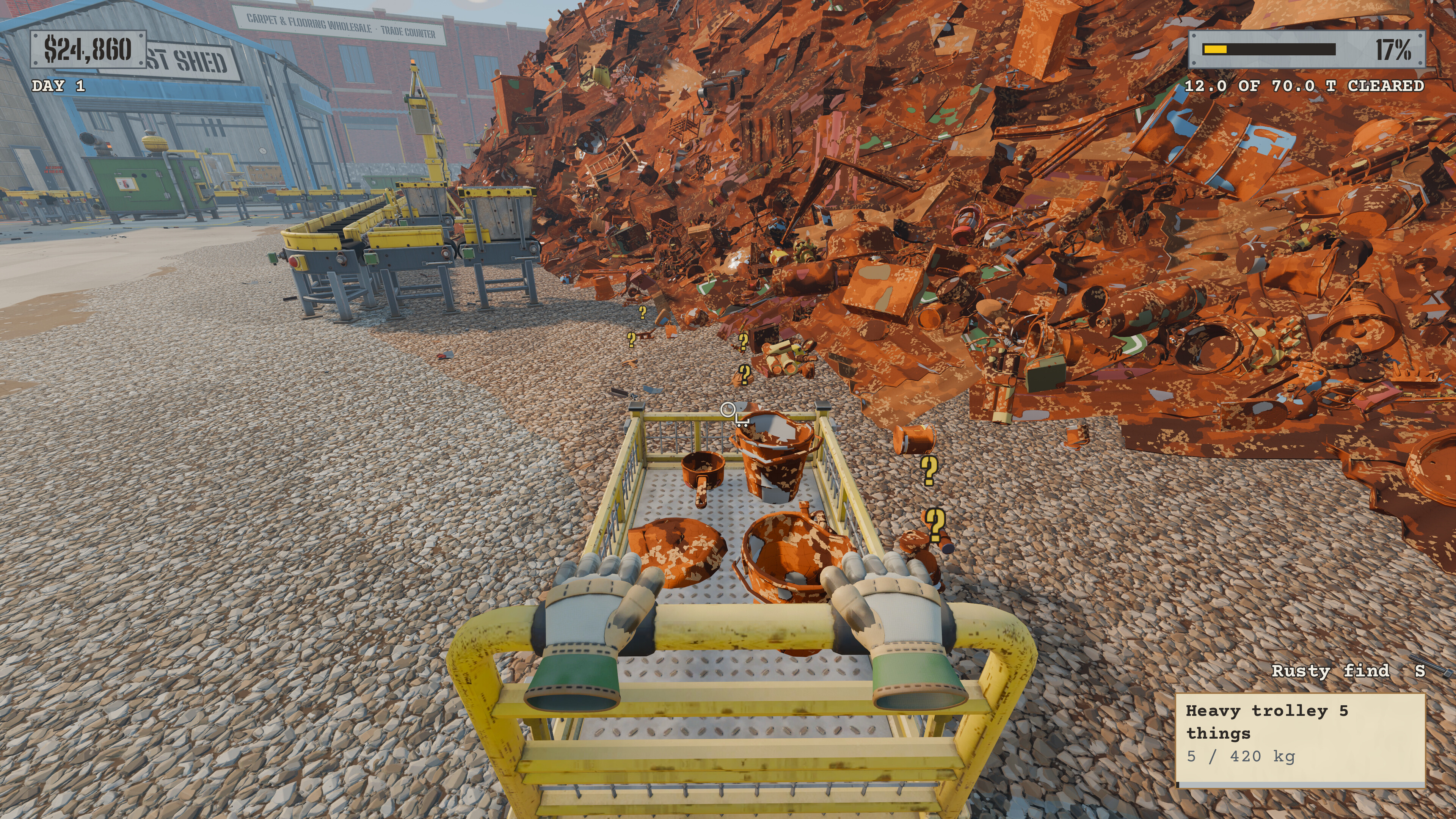 Under The Rust: Scrapyard Simulator screenshot 3