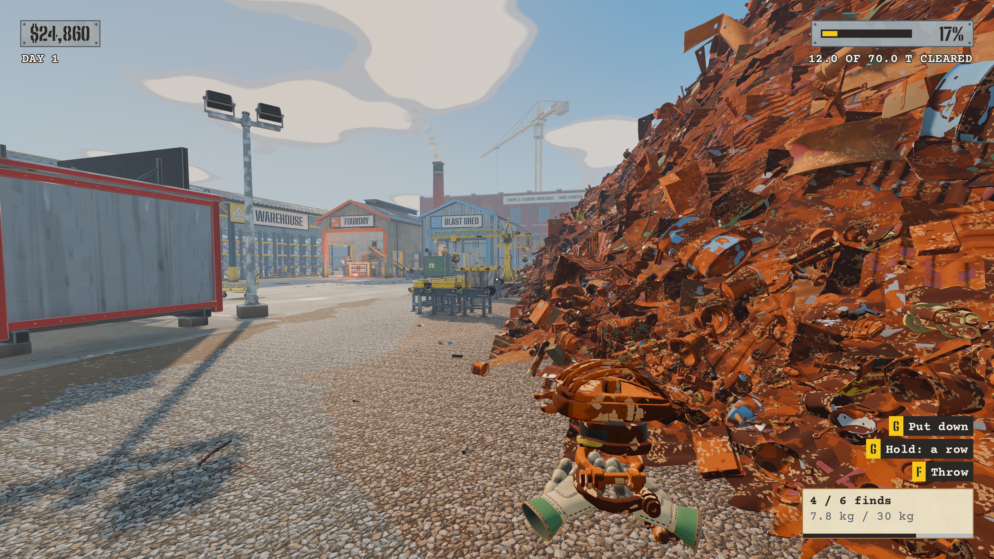 Under The Rust: Scrapyard Simulator trailer
