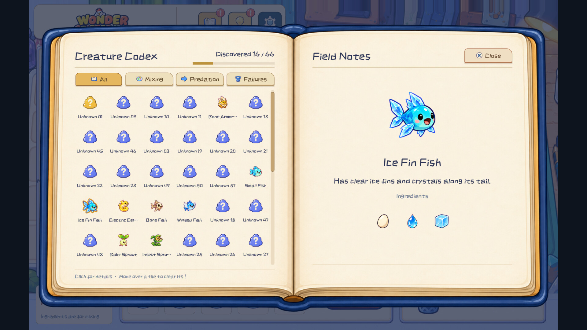 Wonder Critter Lab screenshot 5