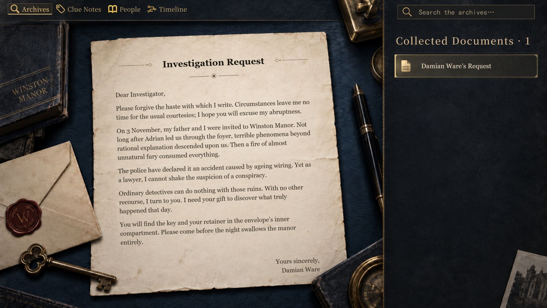 Winston Manor Mystery screenshot 1