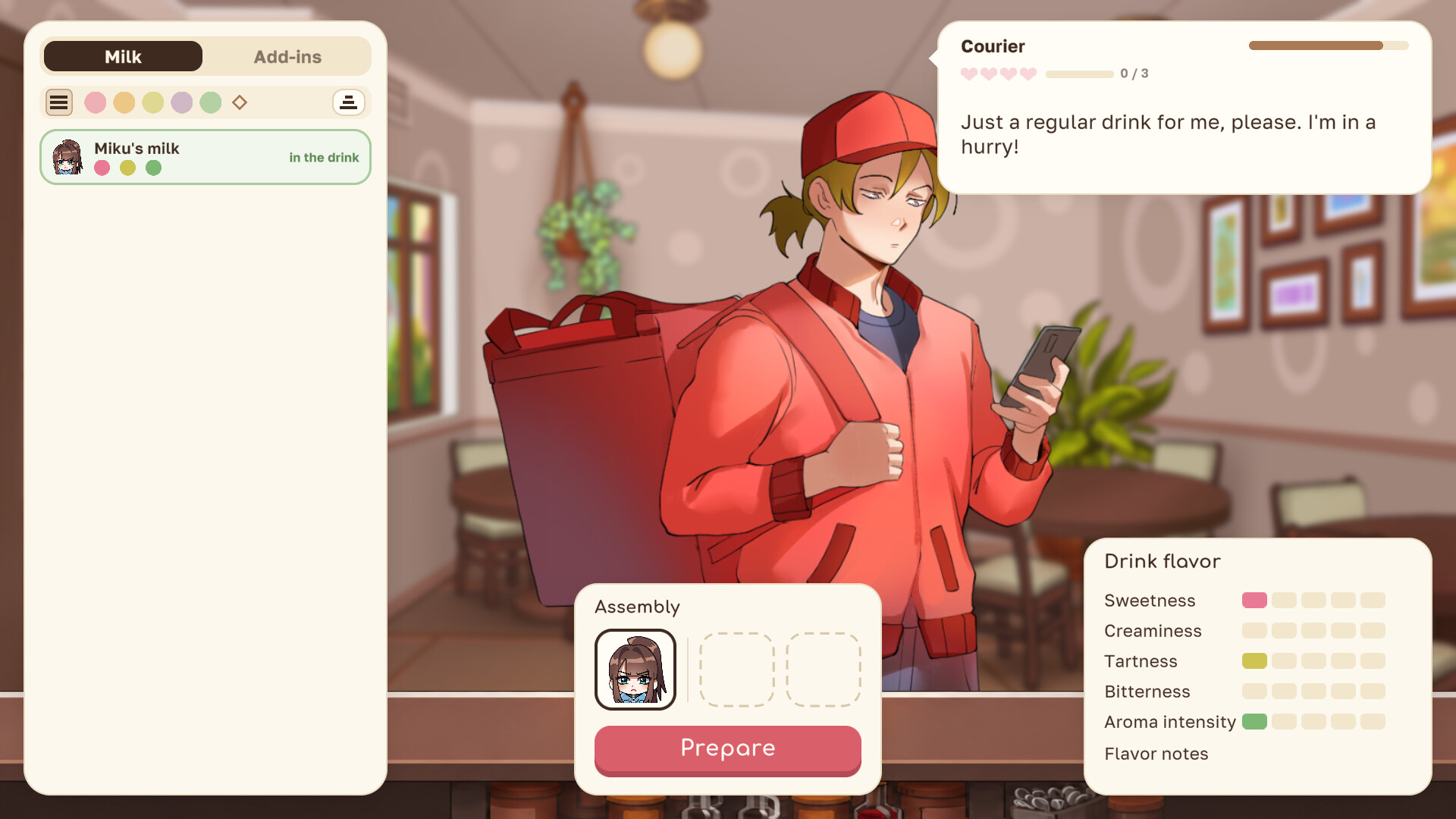Breast Milkshake Cafe screenshot 3