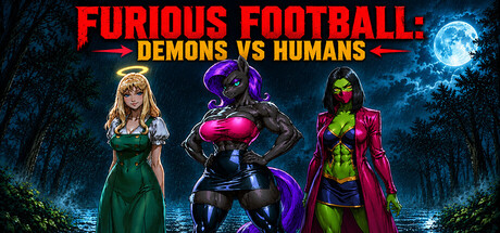 Cover art from Furious Football: Demons vs Humans