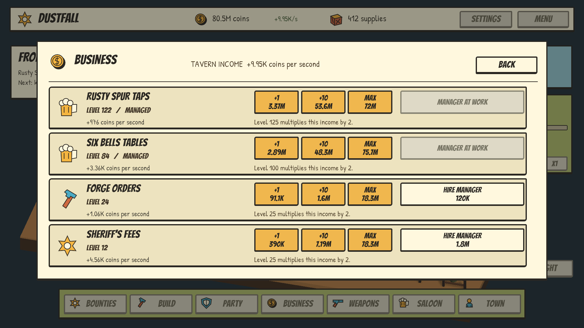 Ale and Bounty: Idle RPG screenshot 2