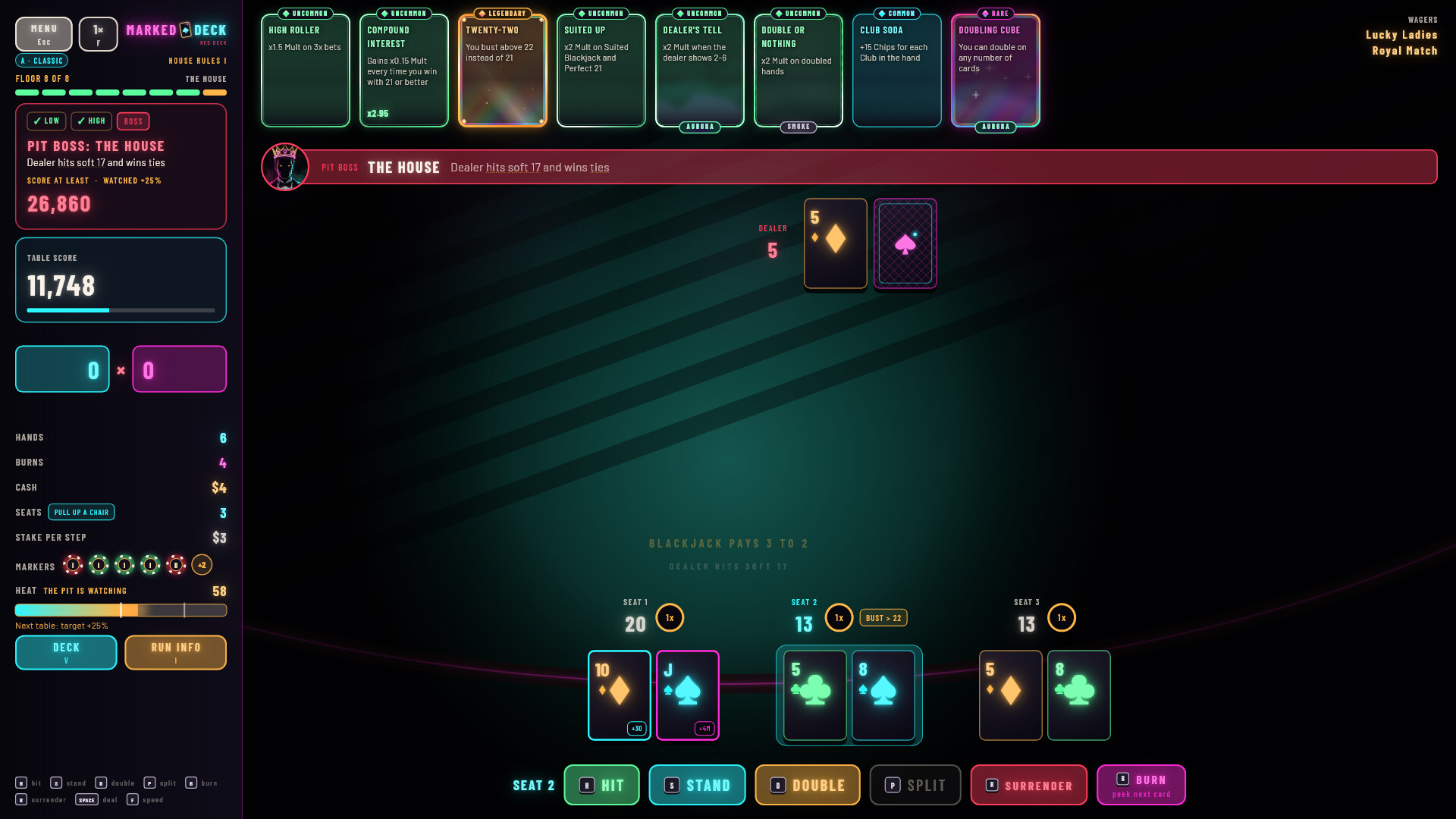Marked Deck screenshot 2