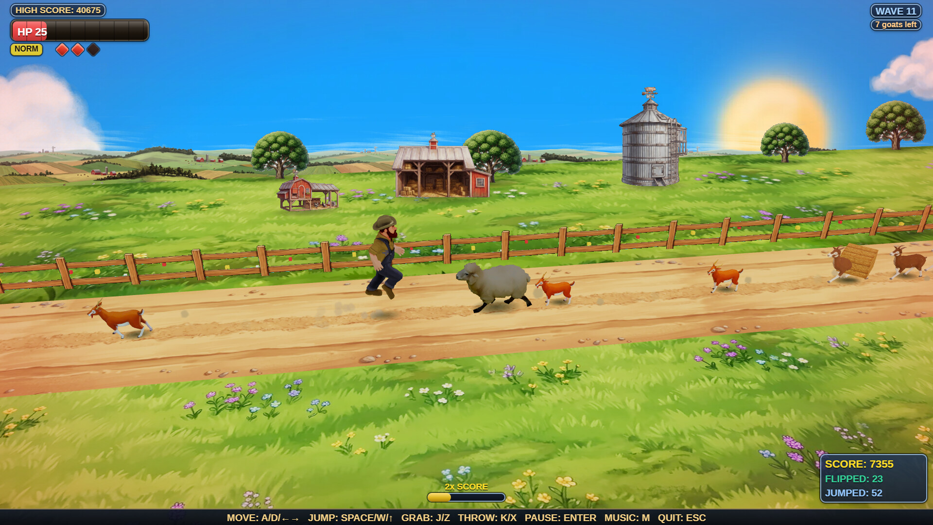 Ranch Attack: Farmer on the Run screenshot 3