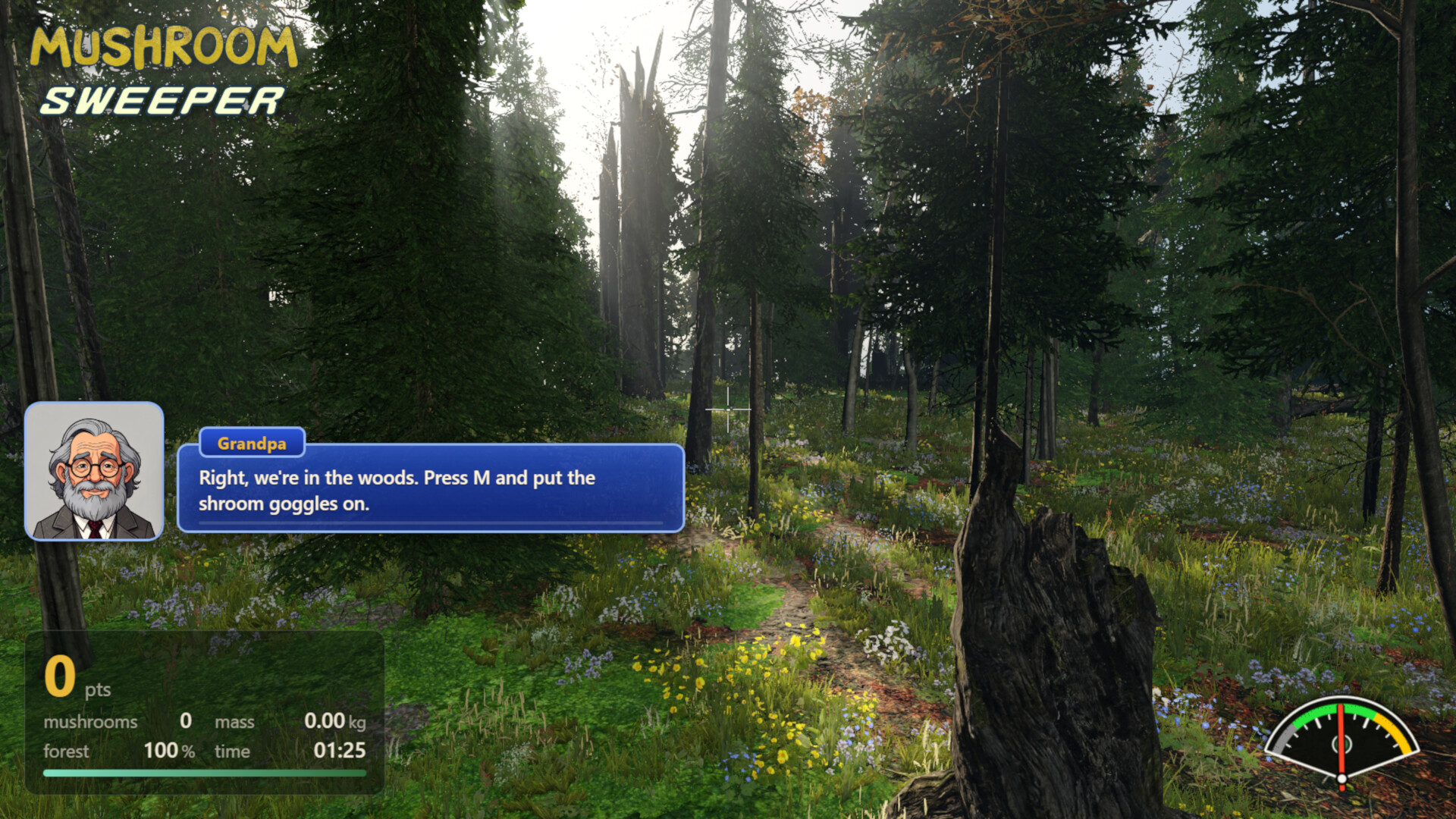 Mushroom Sweeper screenshot 1