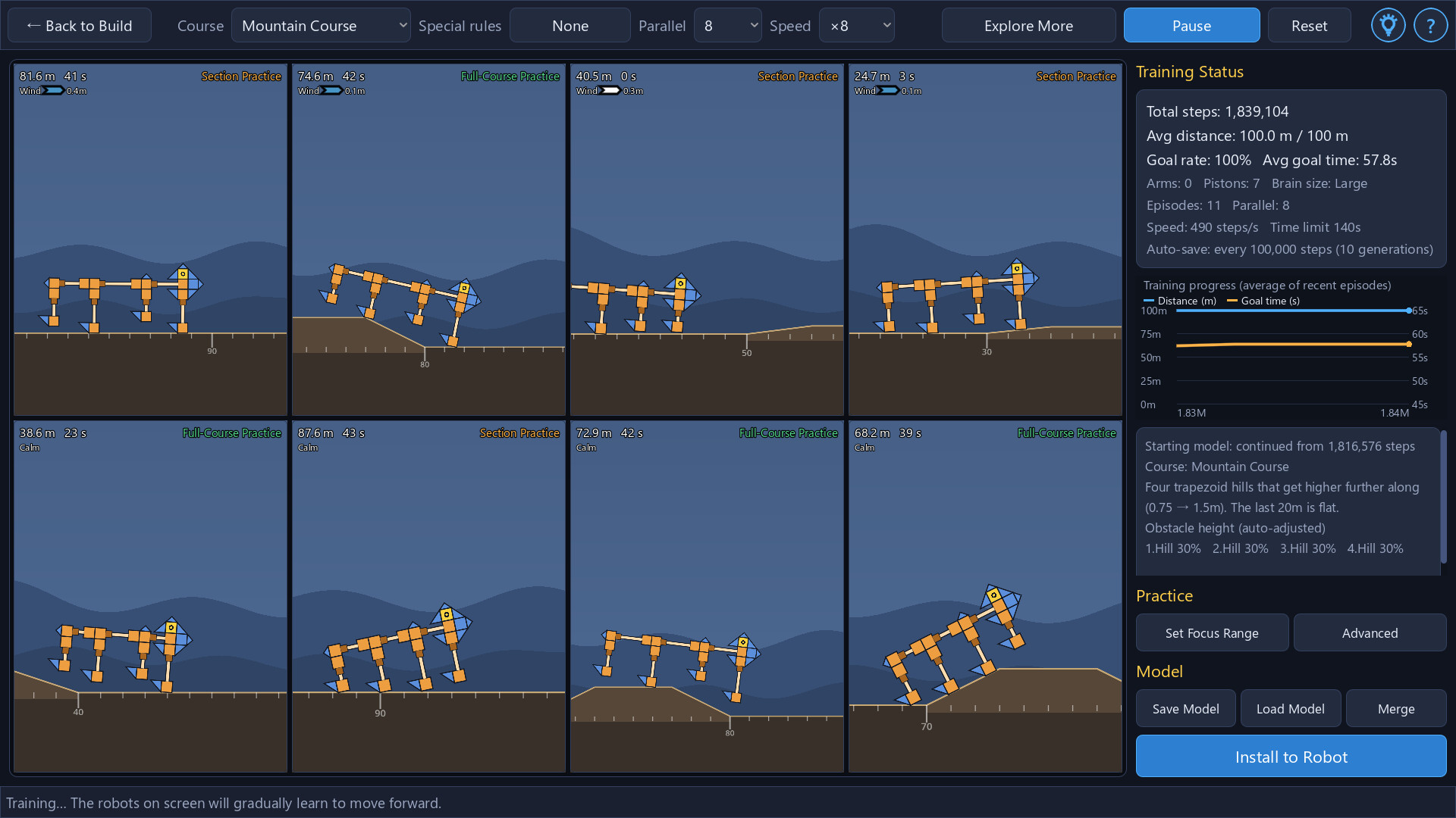 Robo Race screenshot 3
