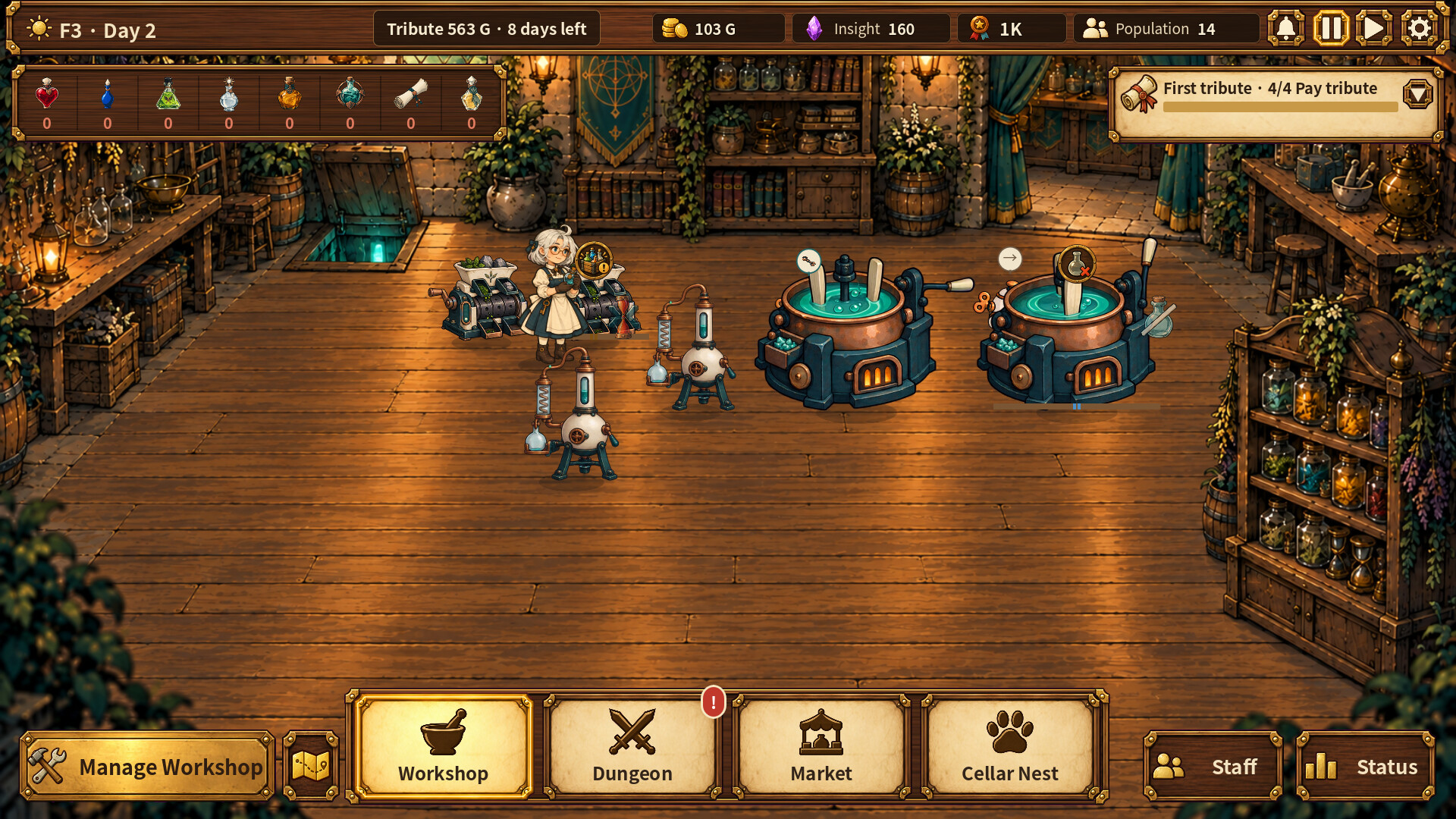 Alchemist: Infinite Corridor screenshot 2