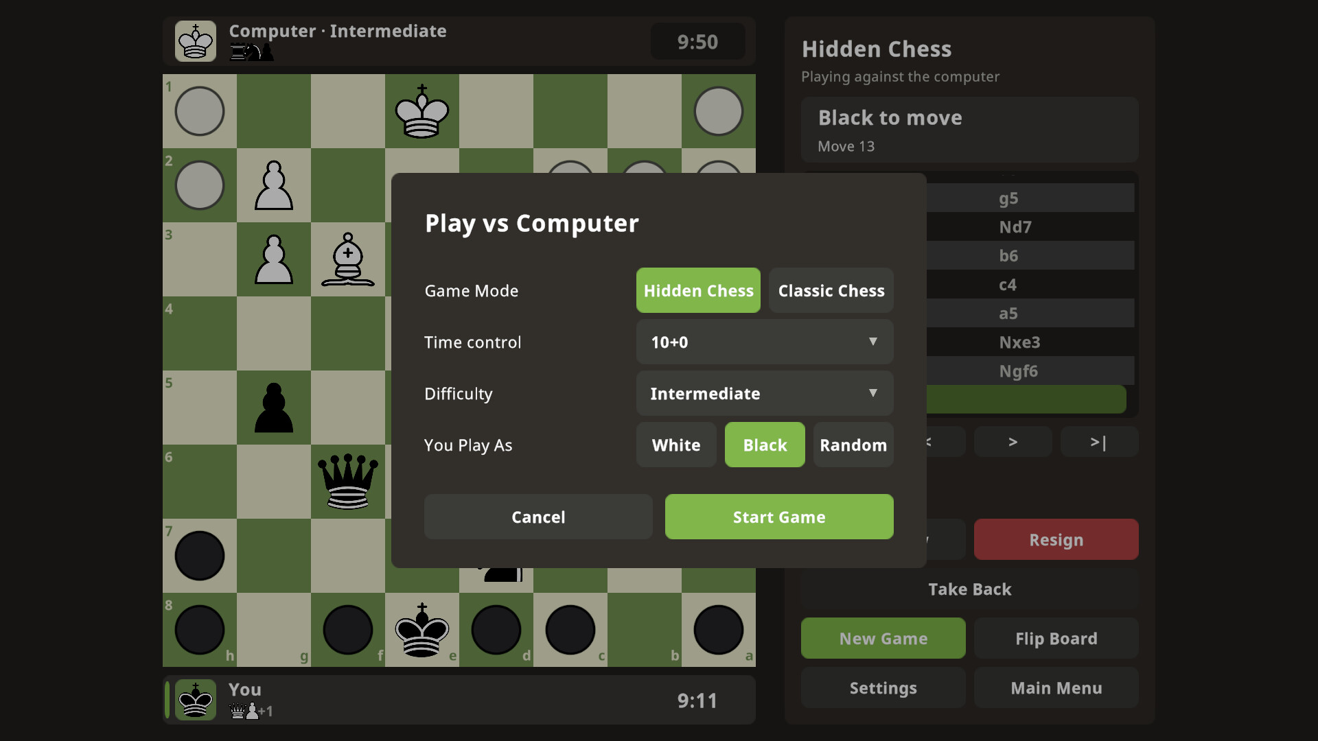 Hidden Chess screenshot 3