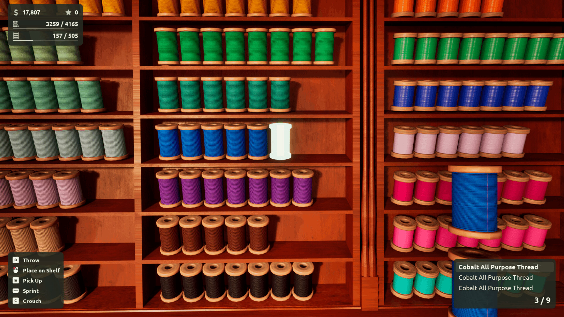 Threads & Things: Tidy Up the Craft Shop! screenshot 5