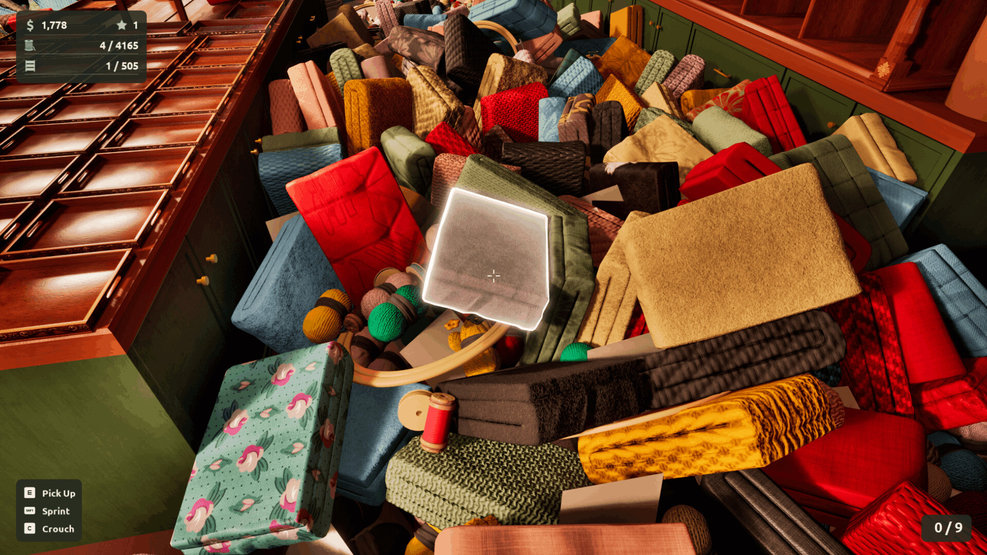 Threads & Things: Tidy Up the Craft Shop! screenshot 4
