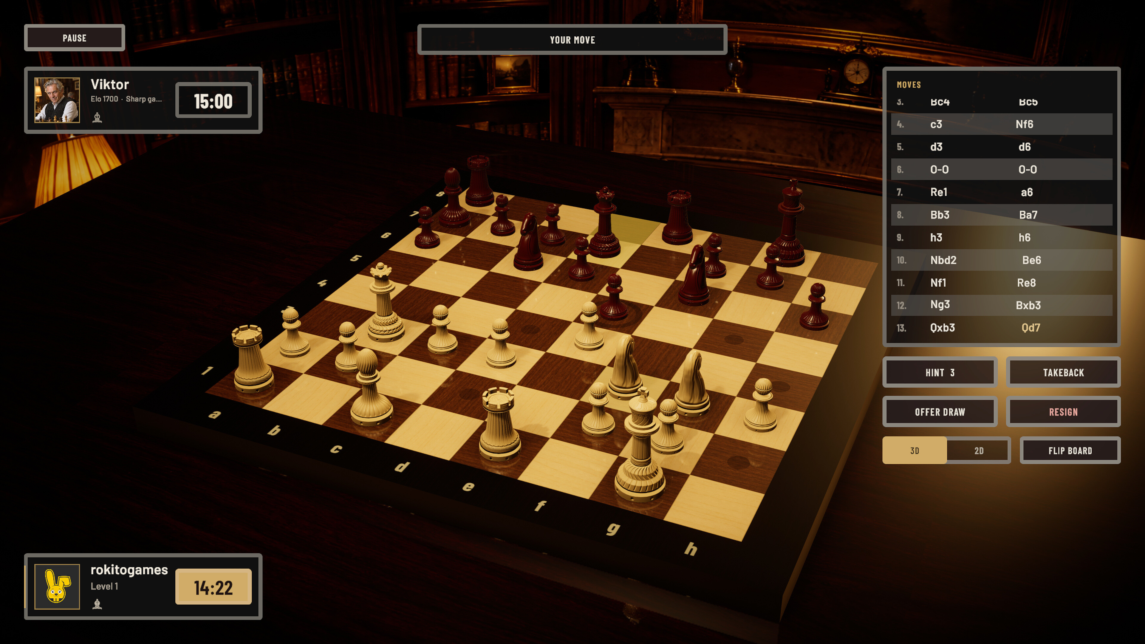 Chess Online: Grandmaster's Table screenshot 2