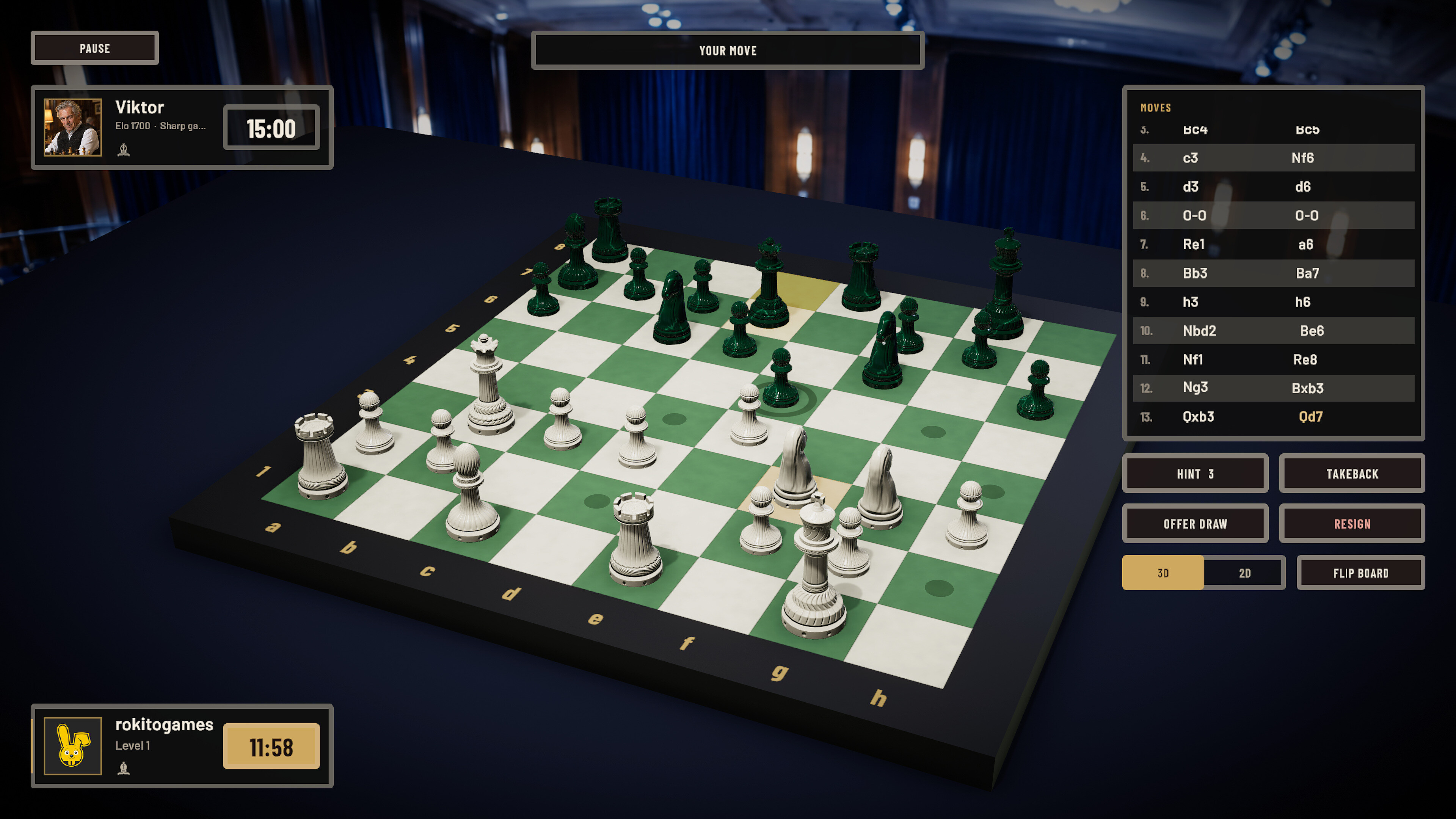 Chess Online: Grandmaster's Table screenshot 4