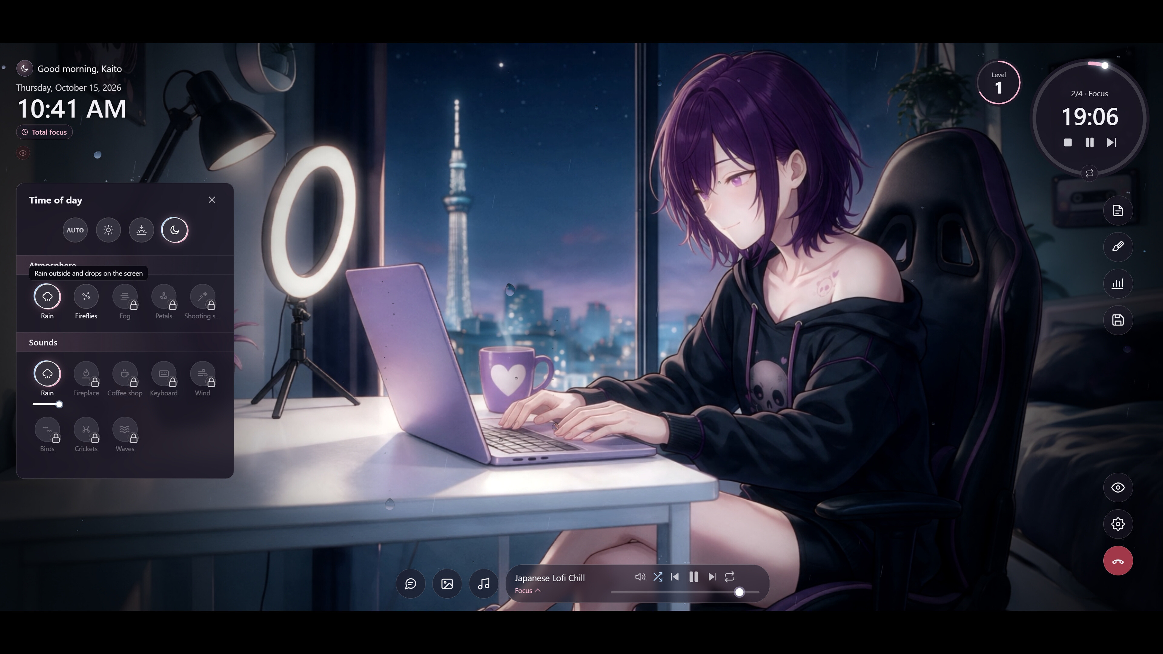 Write With Shion: Lo-Fi Focus screenshot 1