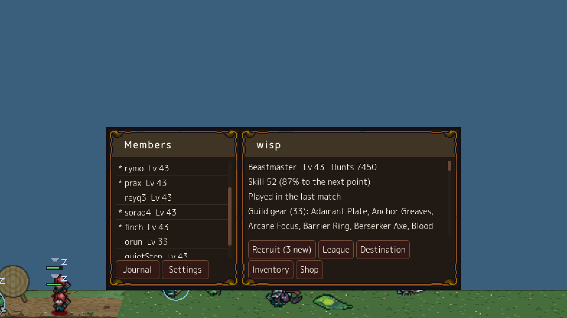 Desktop MMO Guild Manager screenshot 5