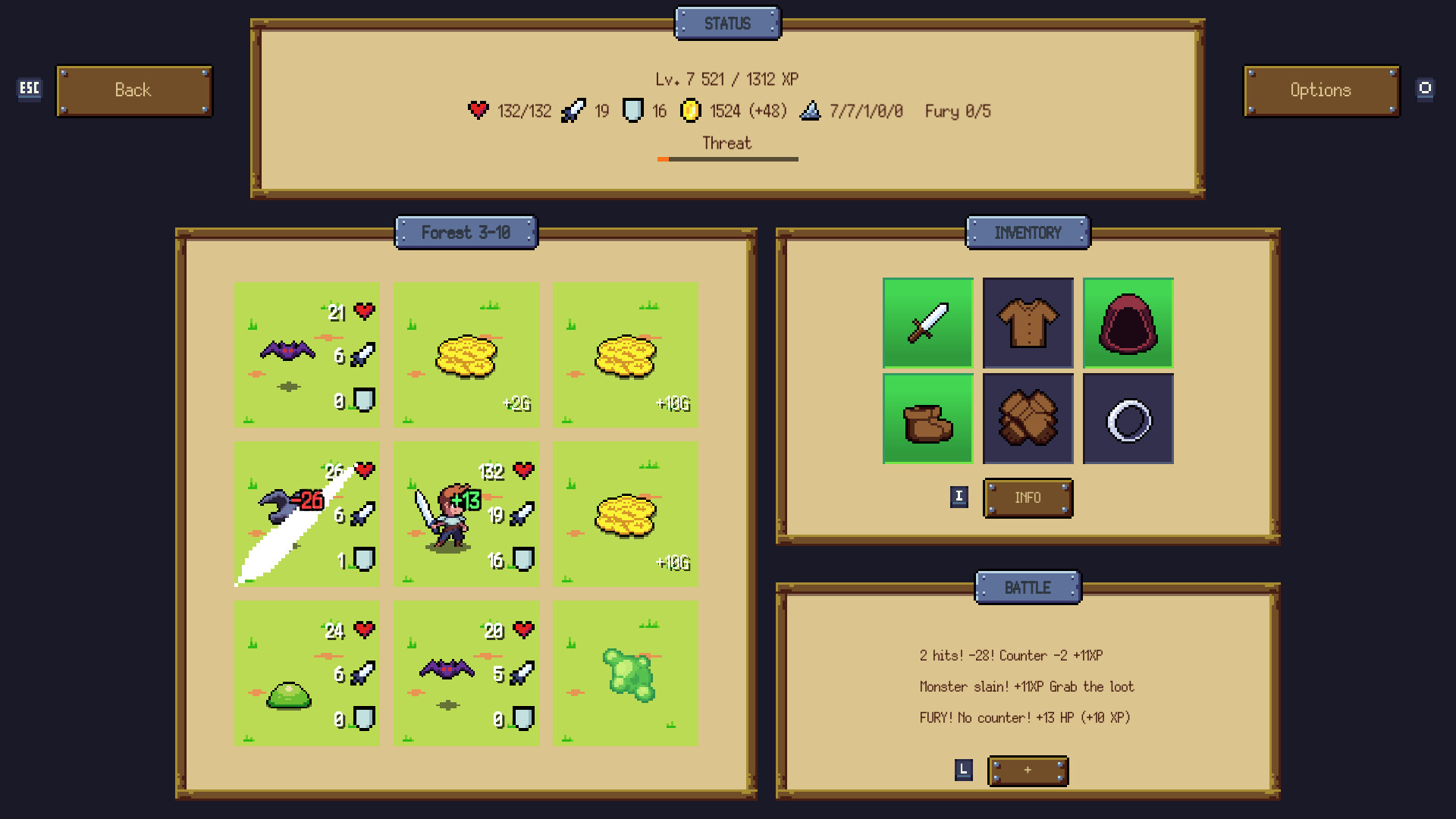 Grid & Loot screenshot 1