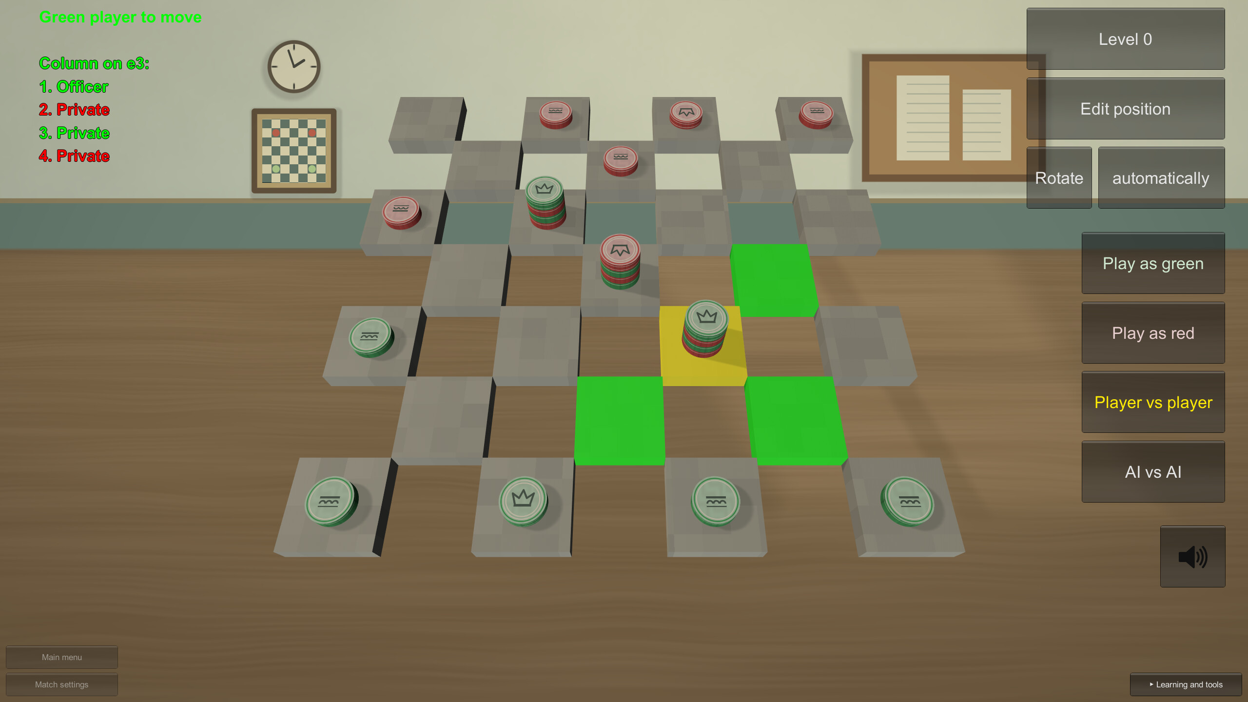 LASKA: Column checkers screenshot 5