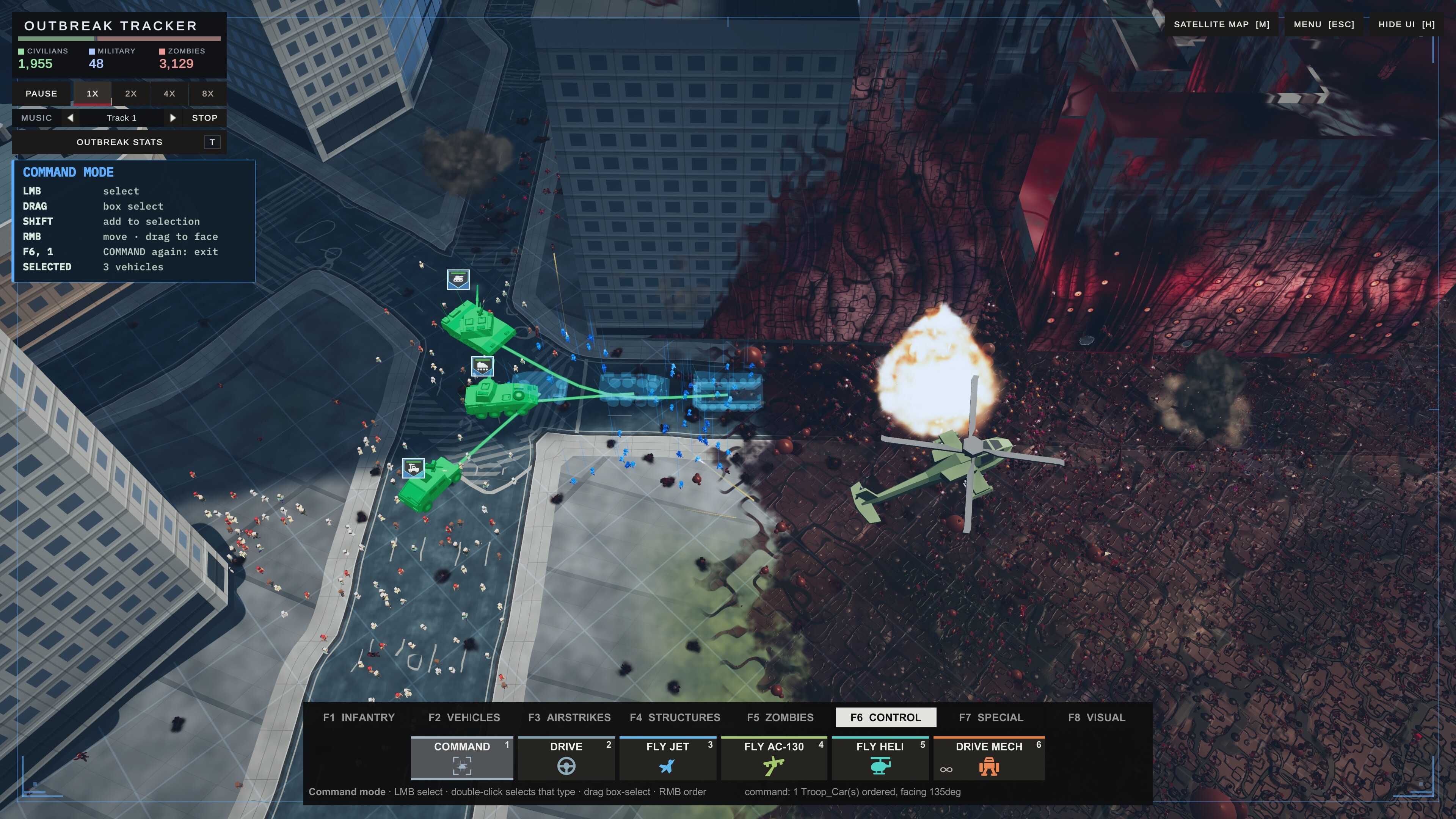 Zombie Outbreak Simulator screenshot 2