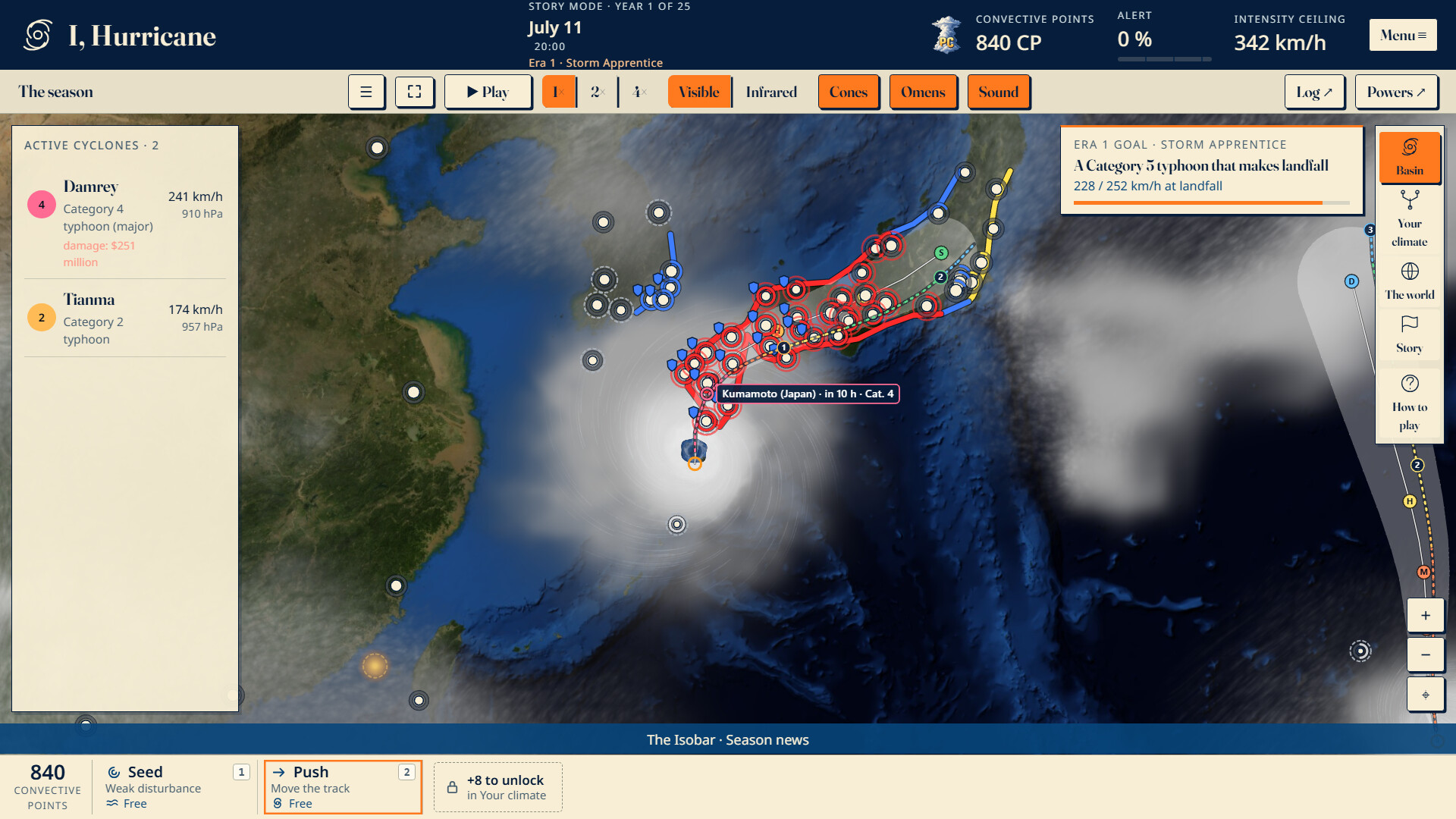 I, Hurricane trailer