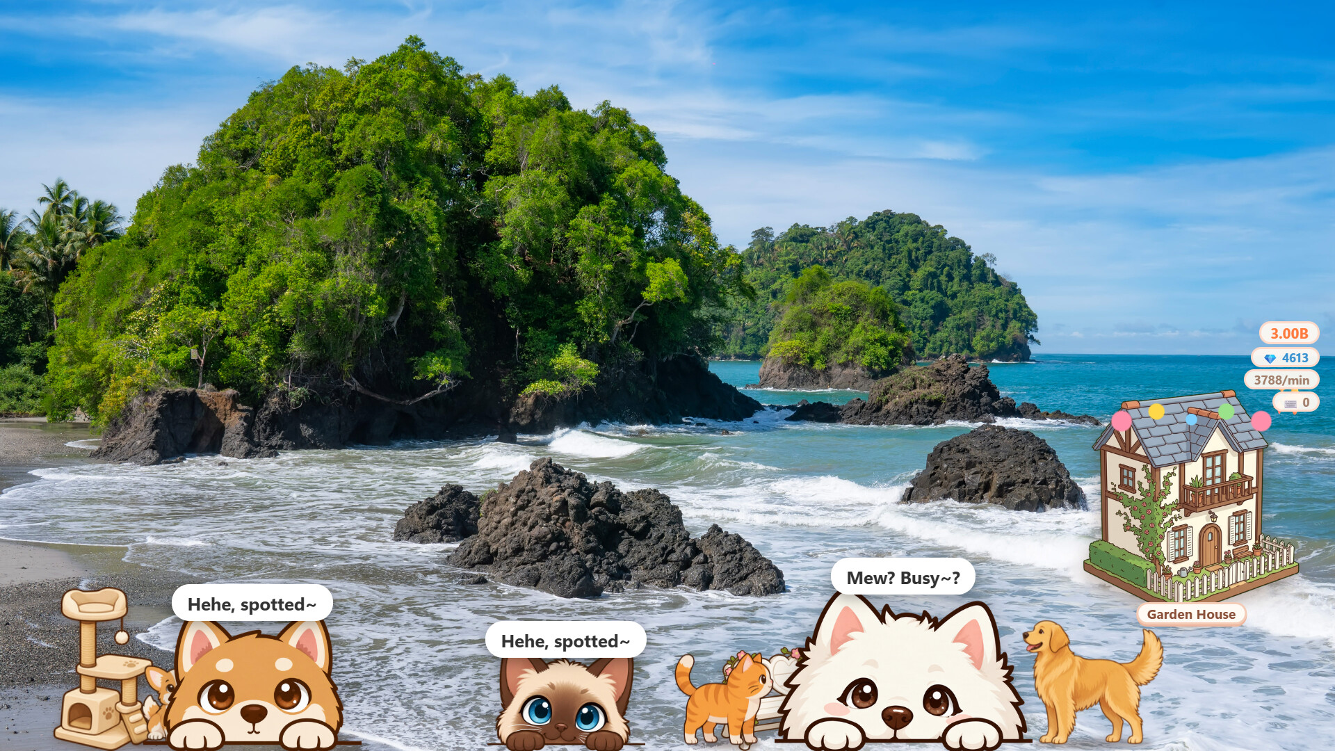 Deskful of Fluff: A Cozy Crowd of Desktop Pets screenshot 3