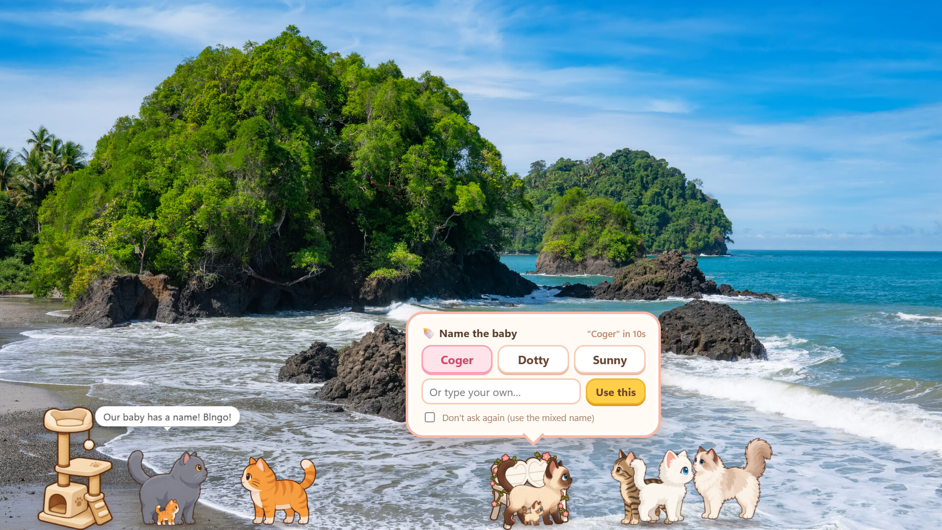 Deskful of Fluff: A Cozy Crowd of Desktop Pets screenshot 5