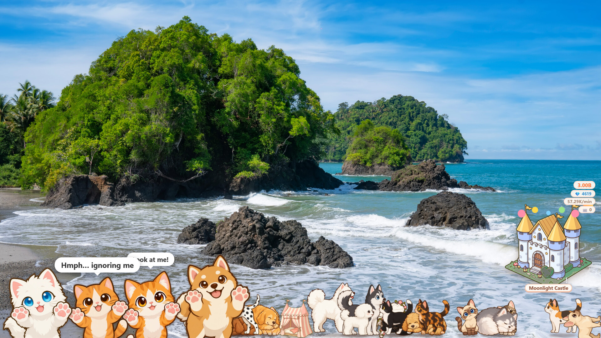 Deskful of Fluff: A Cozy Crowd of Desktop Pets screenshot 4