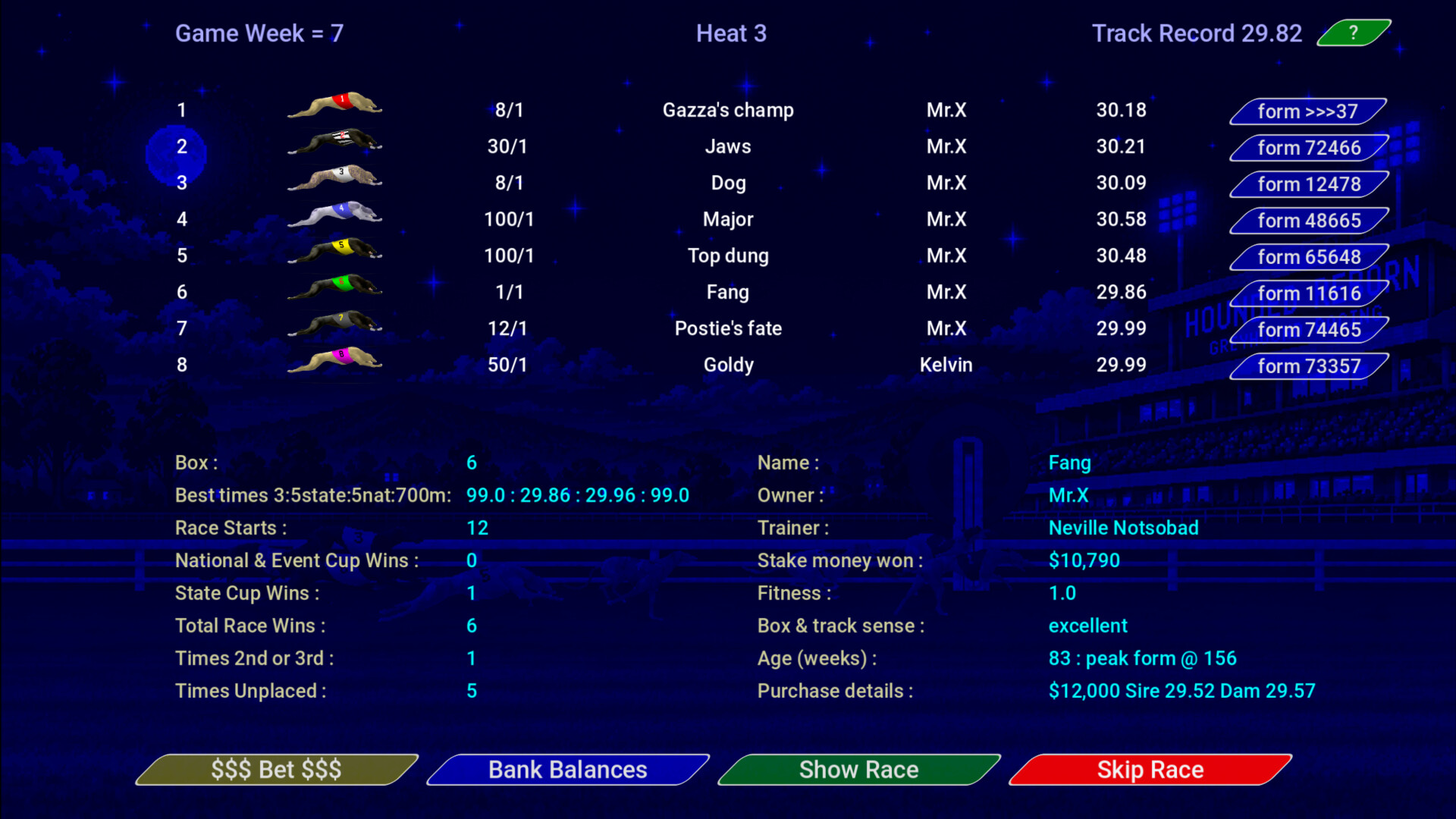 Hounded Reborn Greyhound Racing screenshot 4