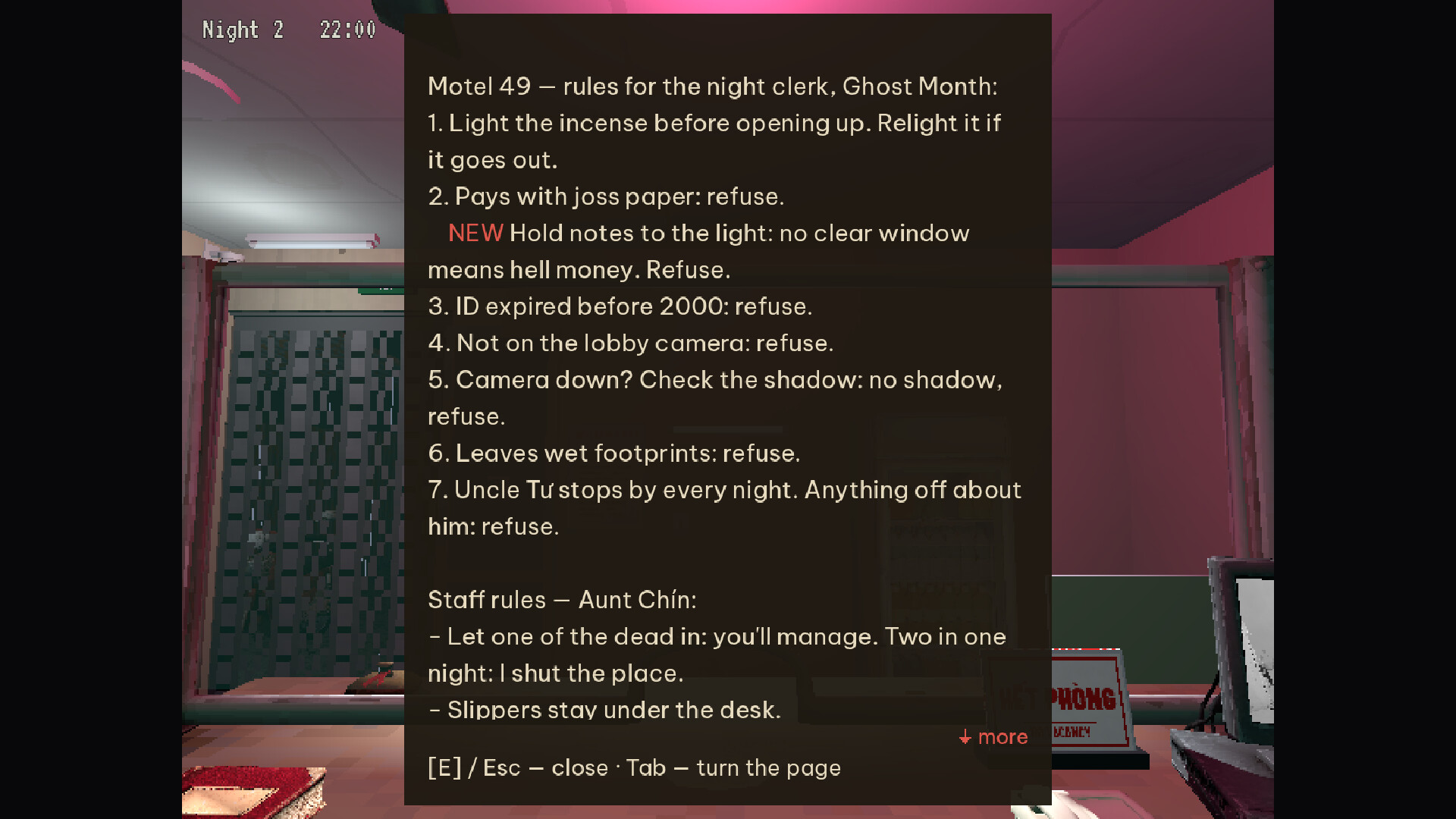Ghost Month: Motel 49 screenshot 3