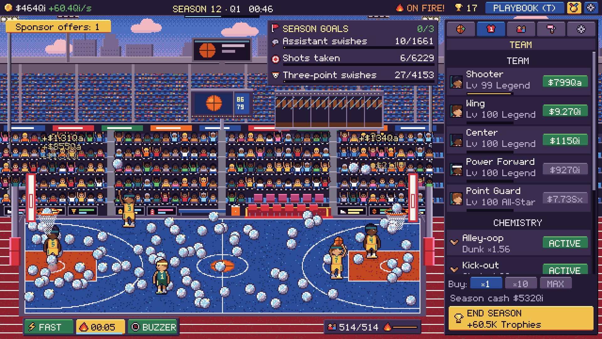 Swish & Repeat: Basketball Idle screenshot 3