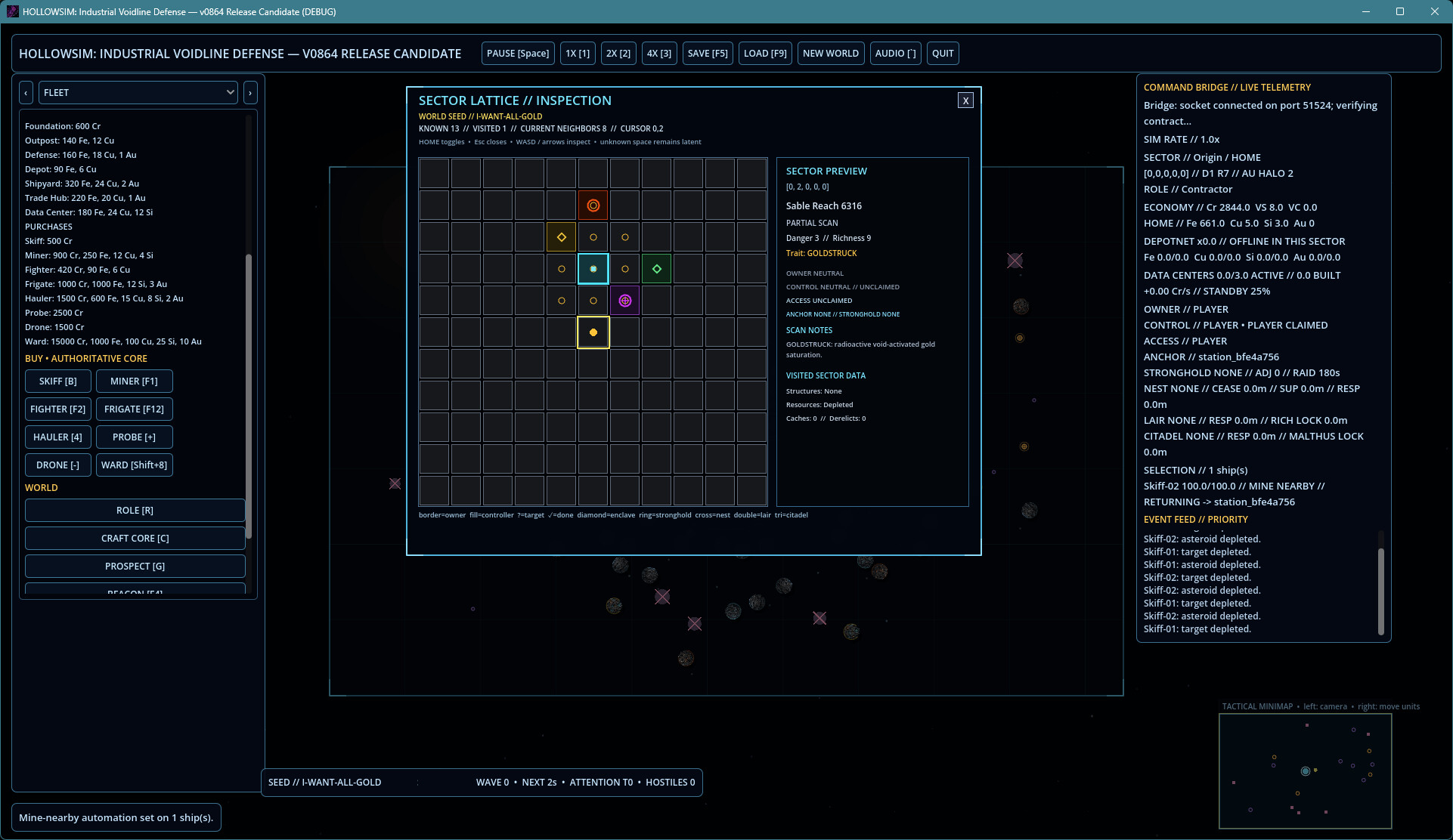 HOLLOWSIM: Industrial Voidline Defense screenshot 4