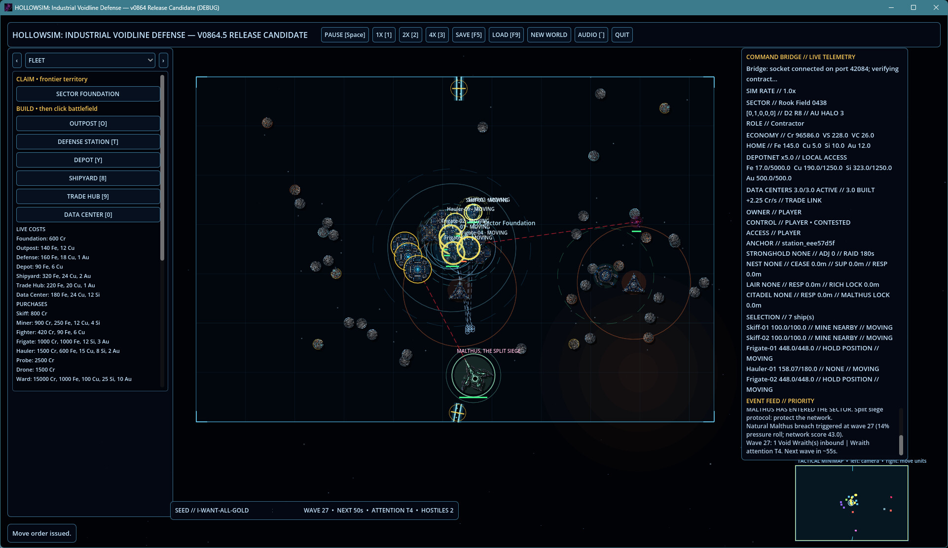 HOLLOWSIM: Industrial Voidline Defense screenshot 5