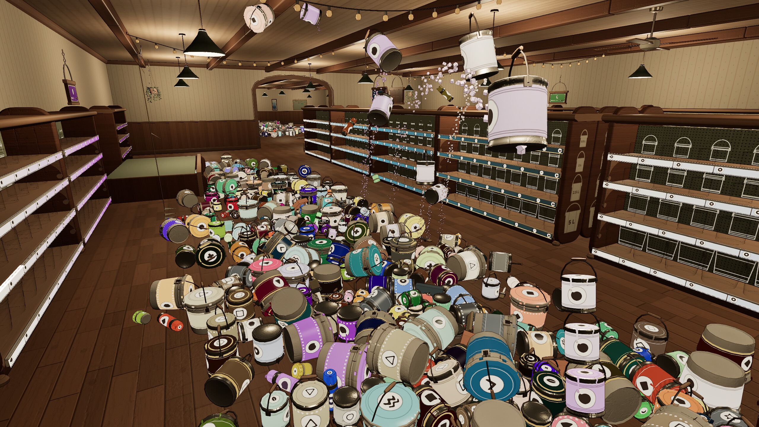 Chroma: Tidy Up The Paint Store! screenshot 5