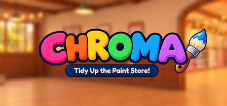 Cover art from Chroma: Tidy Up The Paint Store!