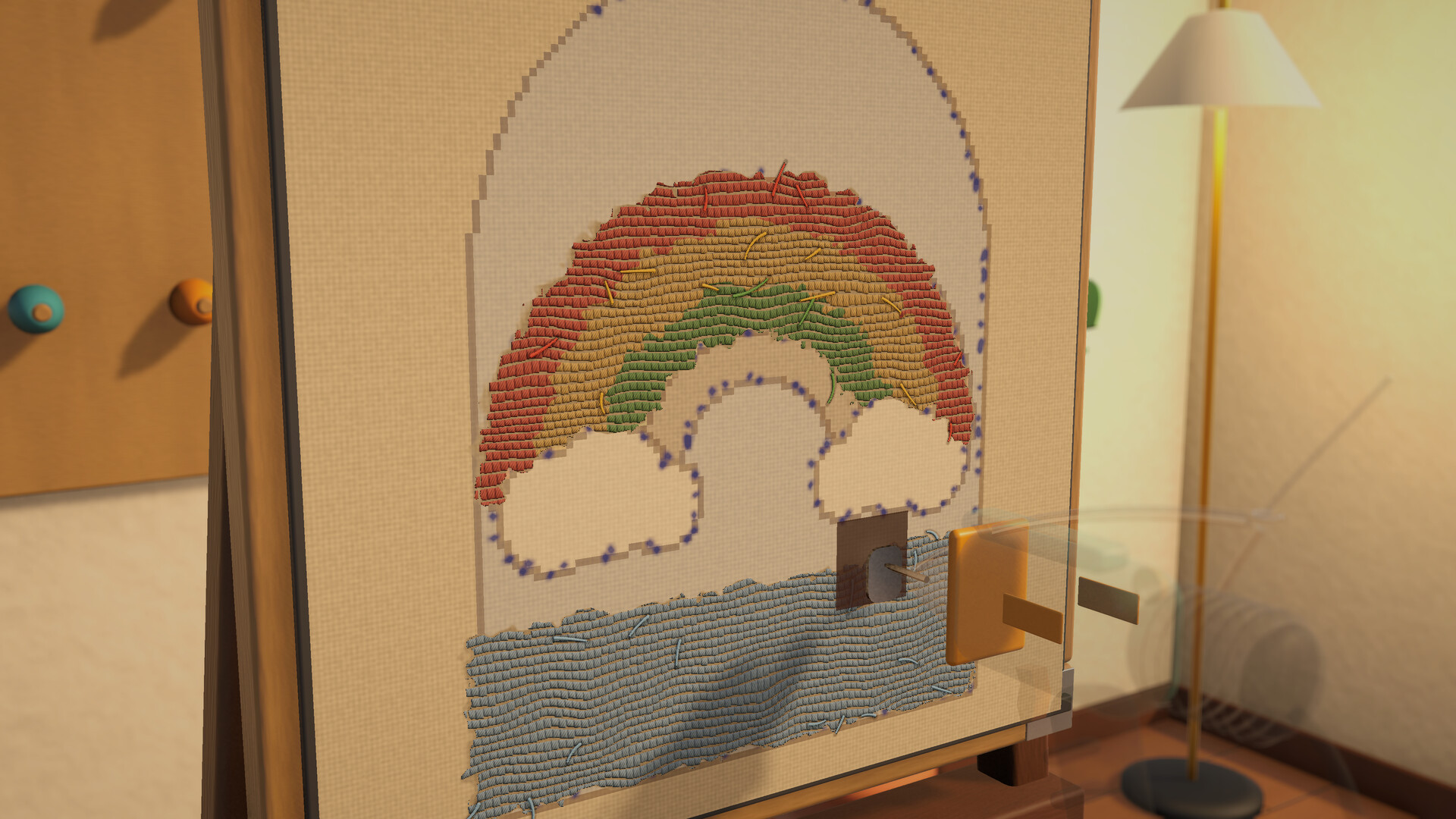 Tuftwood : Rug Tufting Simulation screenshot 2