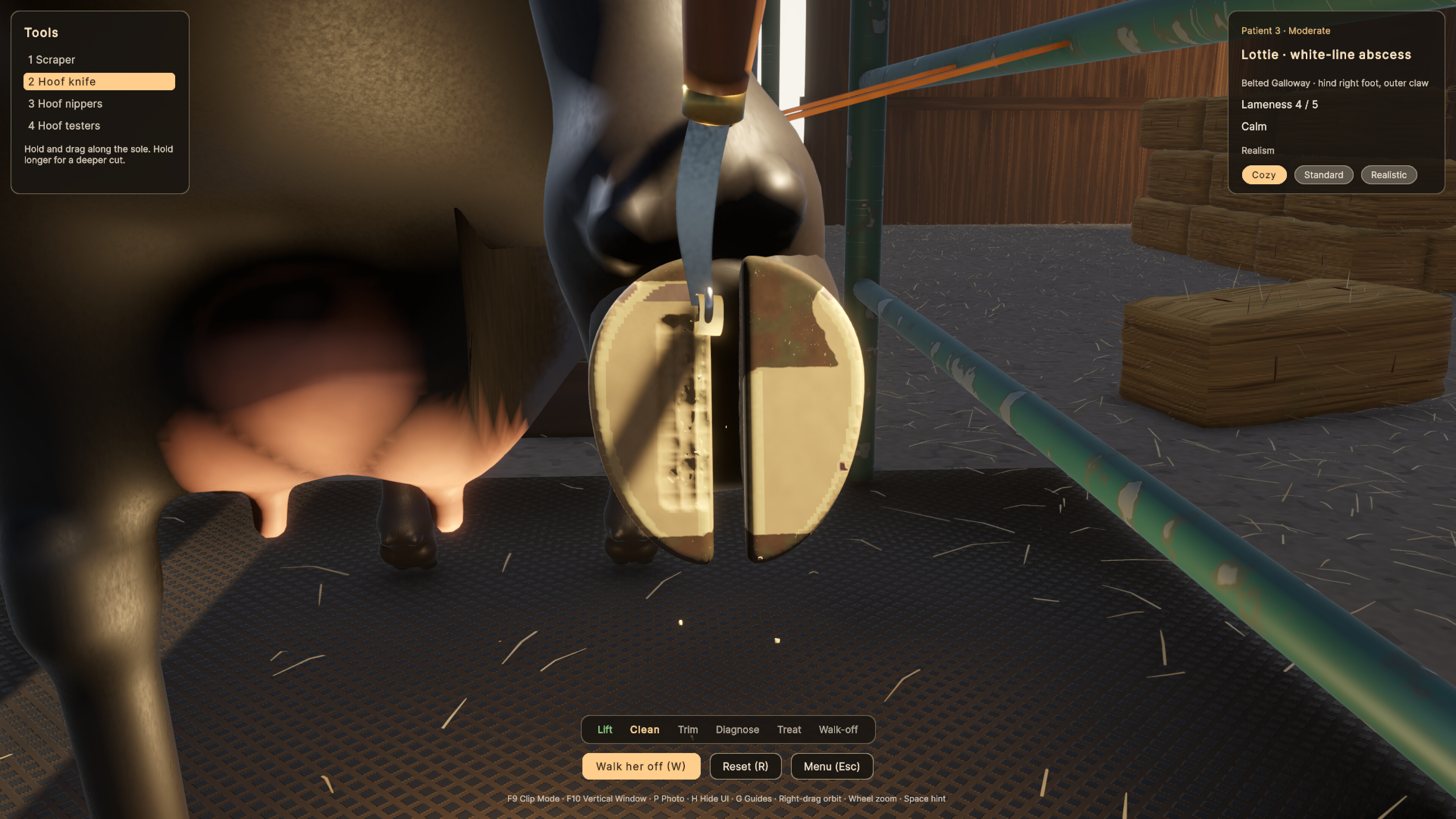 Hoof Trimmer Simulator screenshot 2